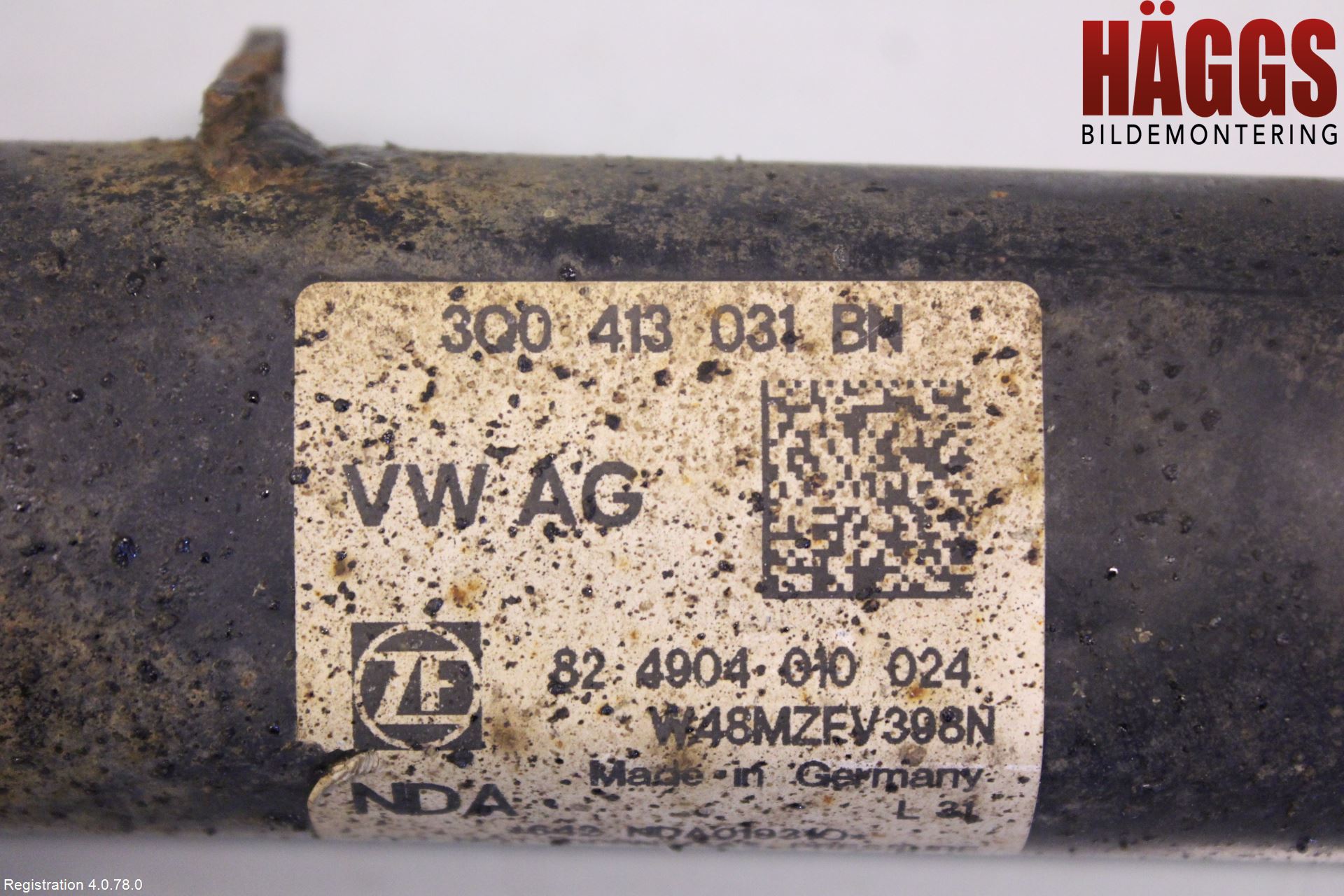 Volkswagen VW PASSAT 15-19 Fjäderben Fram Höger