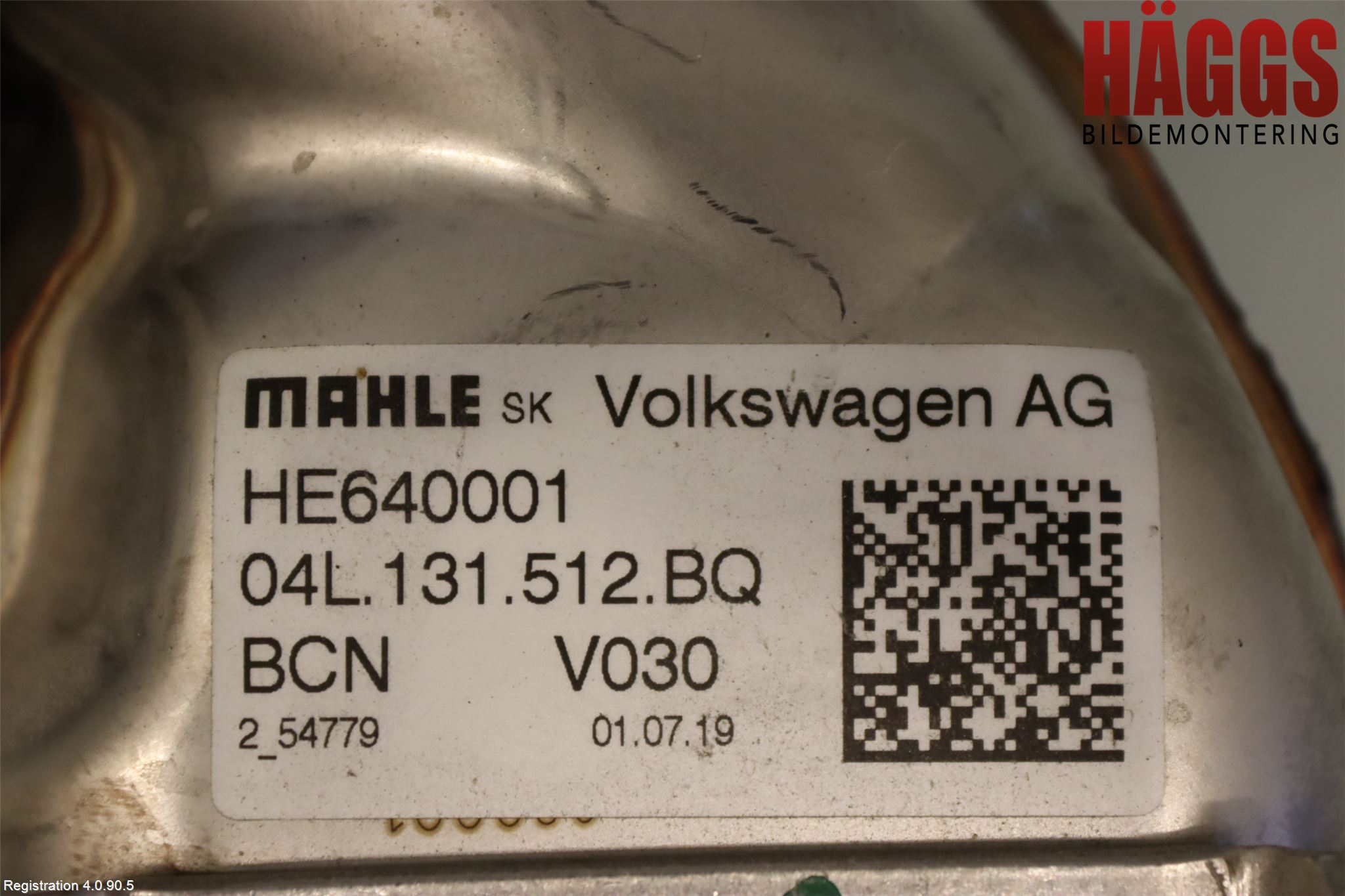 Skoda OCTAVIA (5E) 13-20 Avgaskylare