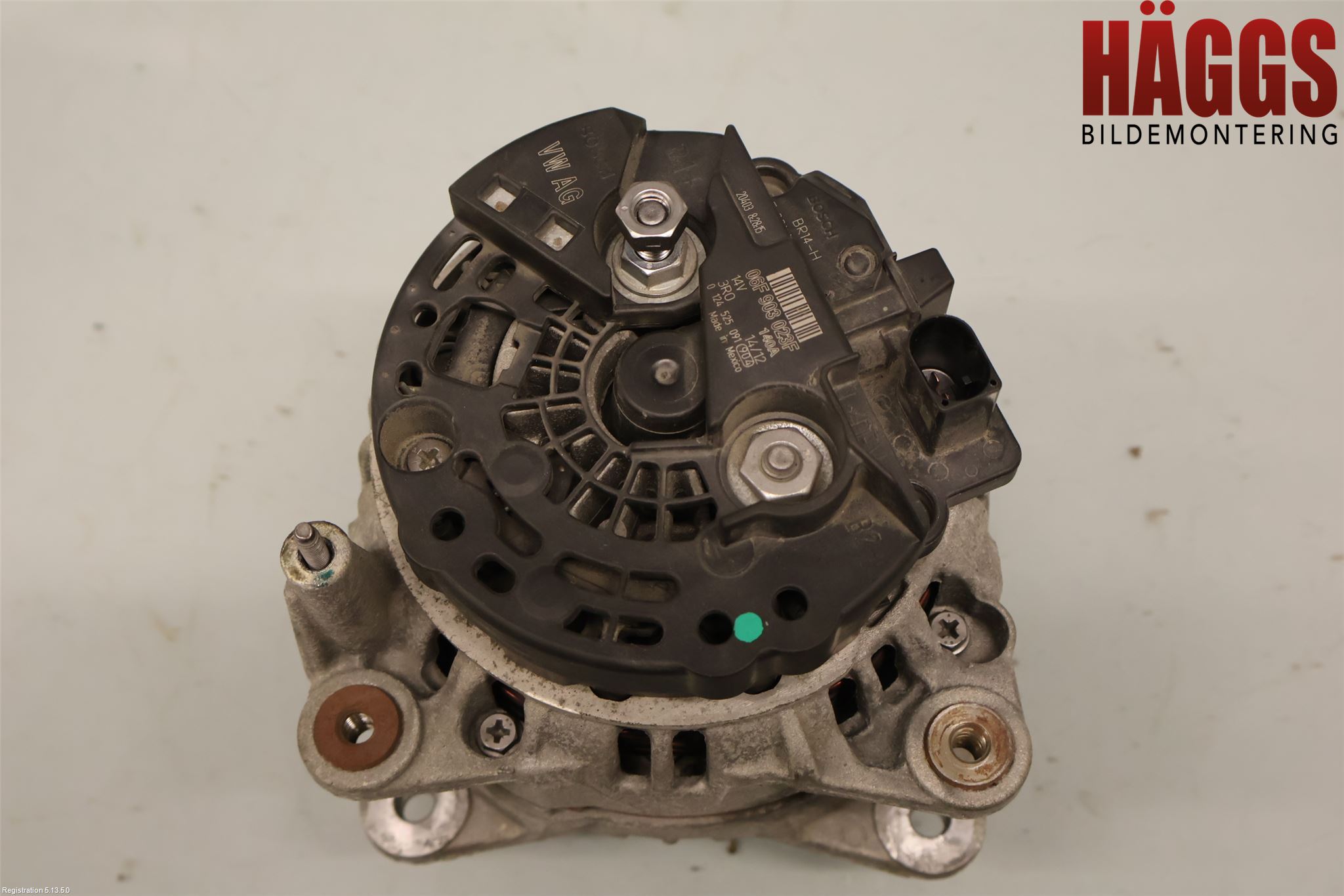 Volkswagen VW GOLF VI 09-13 Generator
