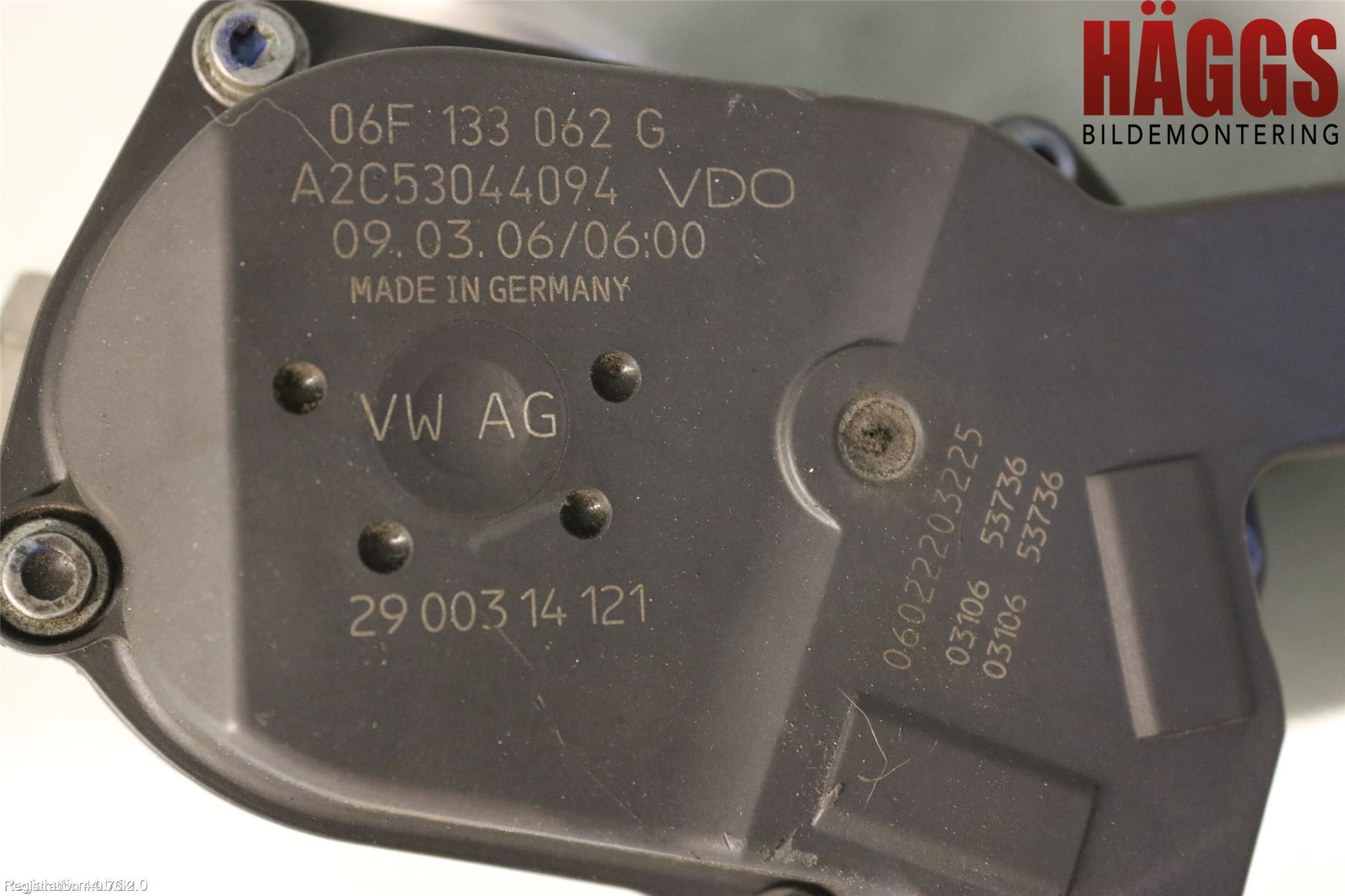 Audi A4/S4 05-07 Injspjällhus