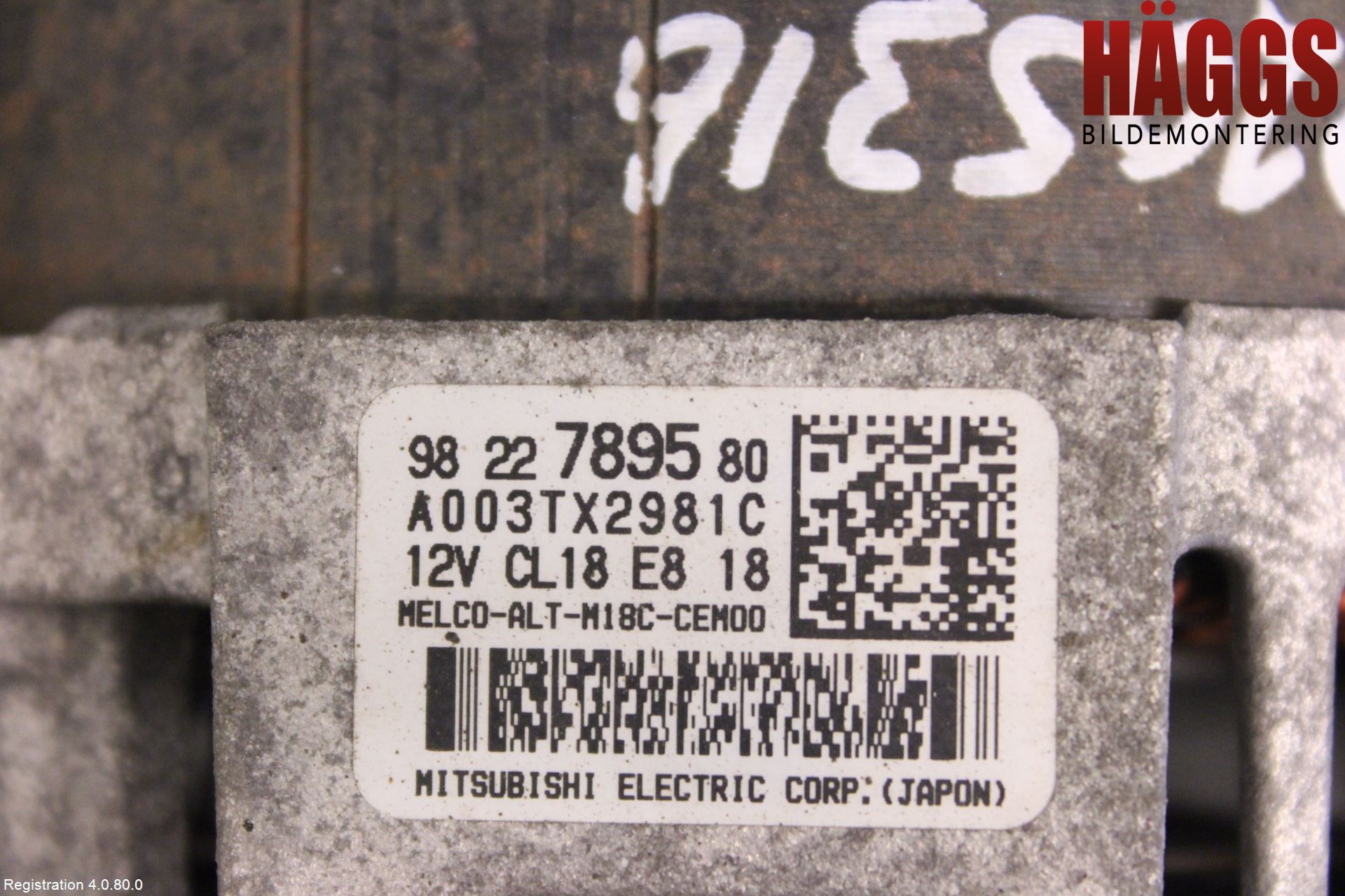 Peugeot 508 19- Generator