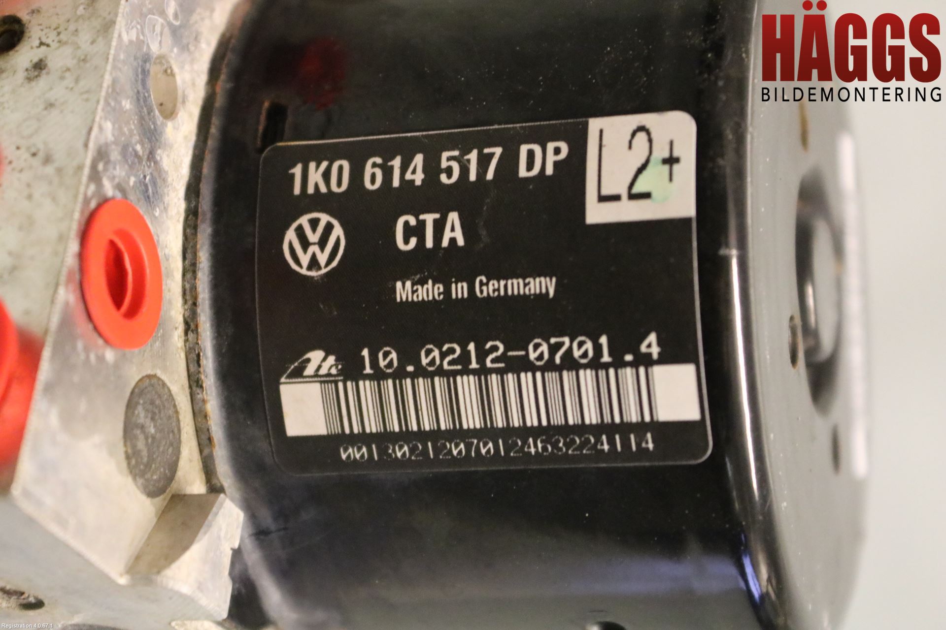 Volkswagen VW CADDY 11-15 Abs Hydraulaggregat