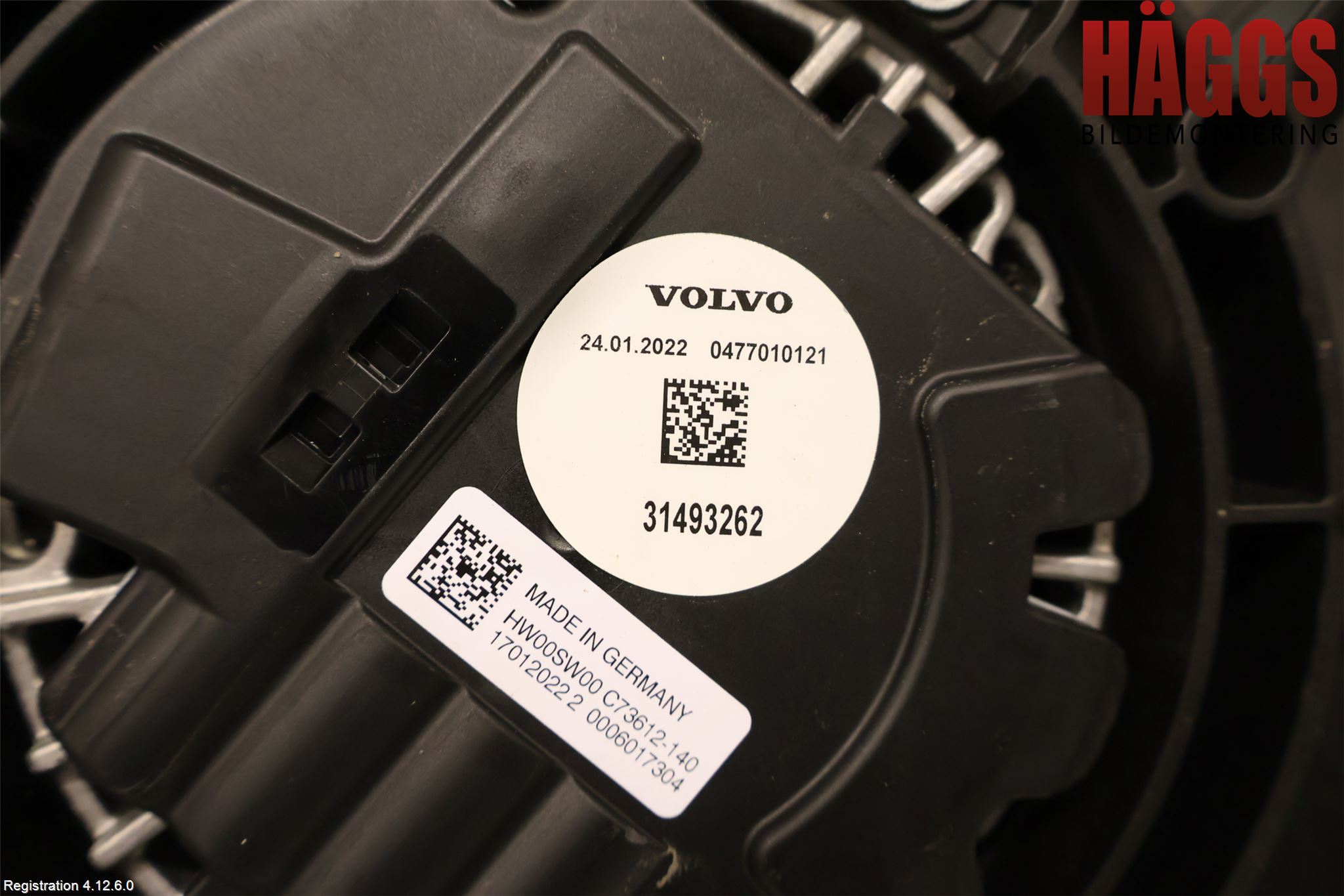 Volvo V60 CROSS COUNTRY 19- Kylfläkt El