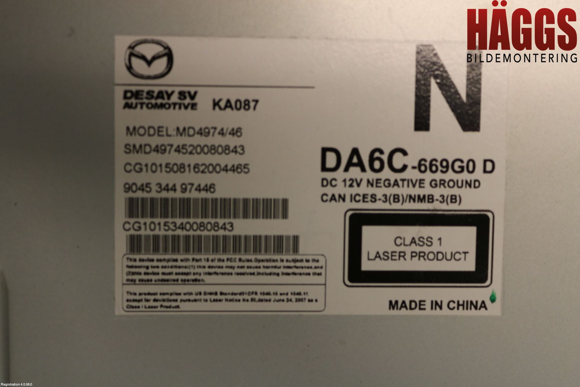 Mazda CX-3 Cd Radio - Multimediapanel