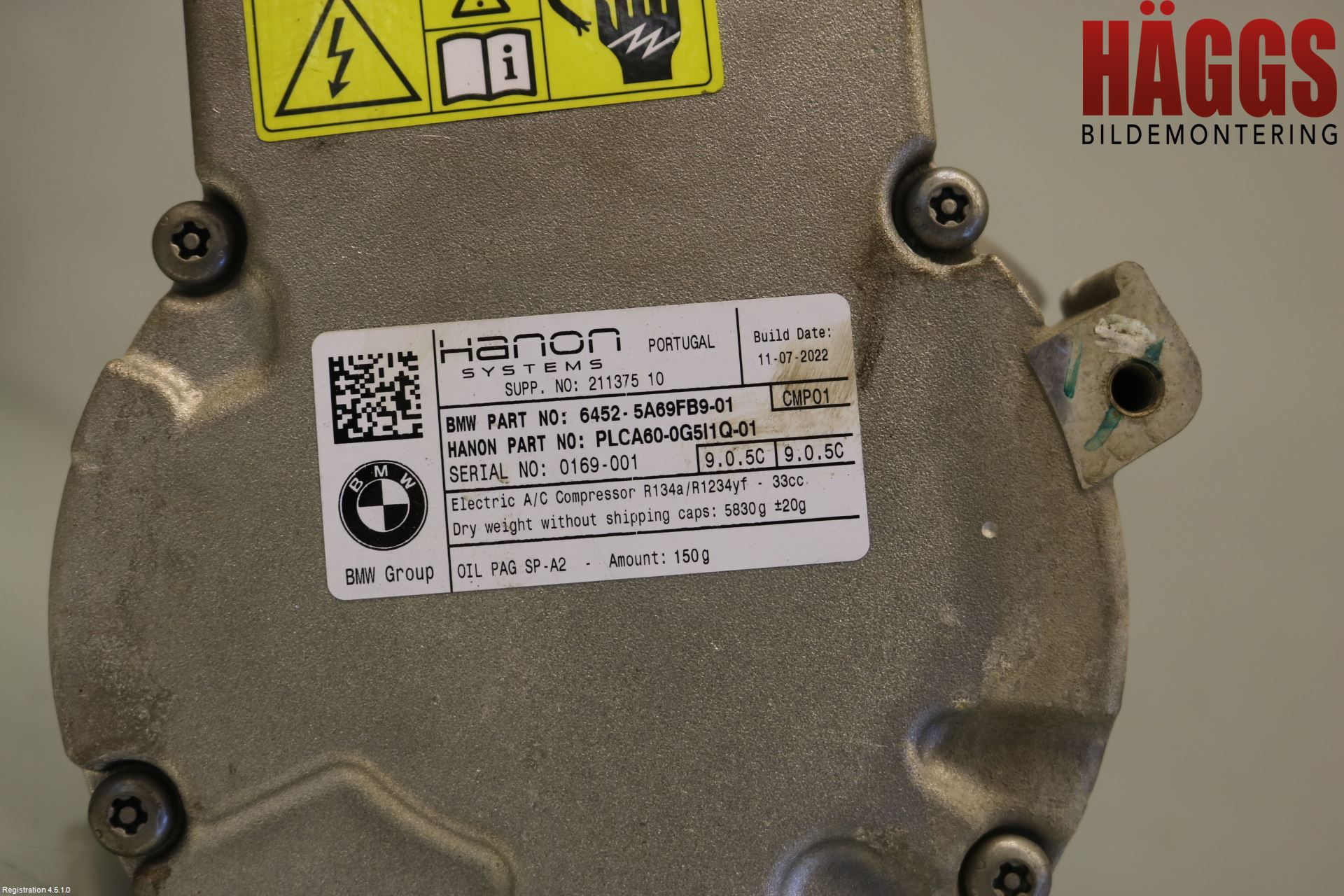 BMW 4/i4 G26 GRAN COUPÉ 21- Ac Kompressor