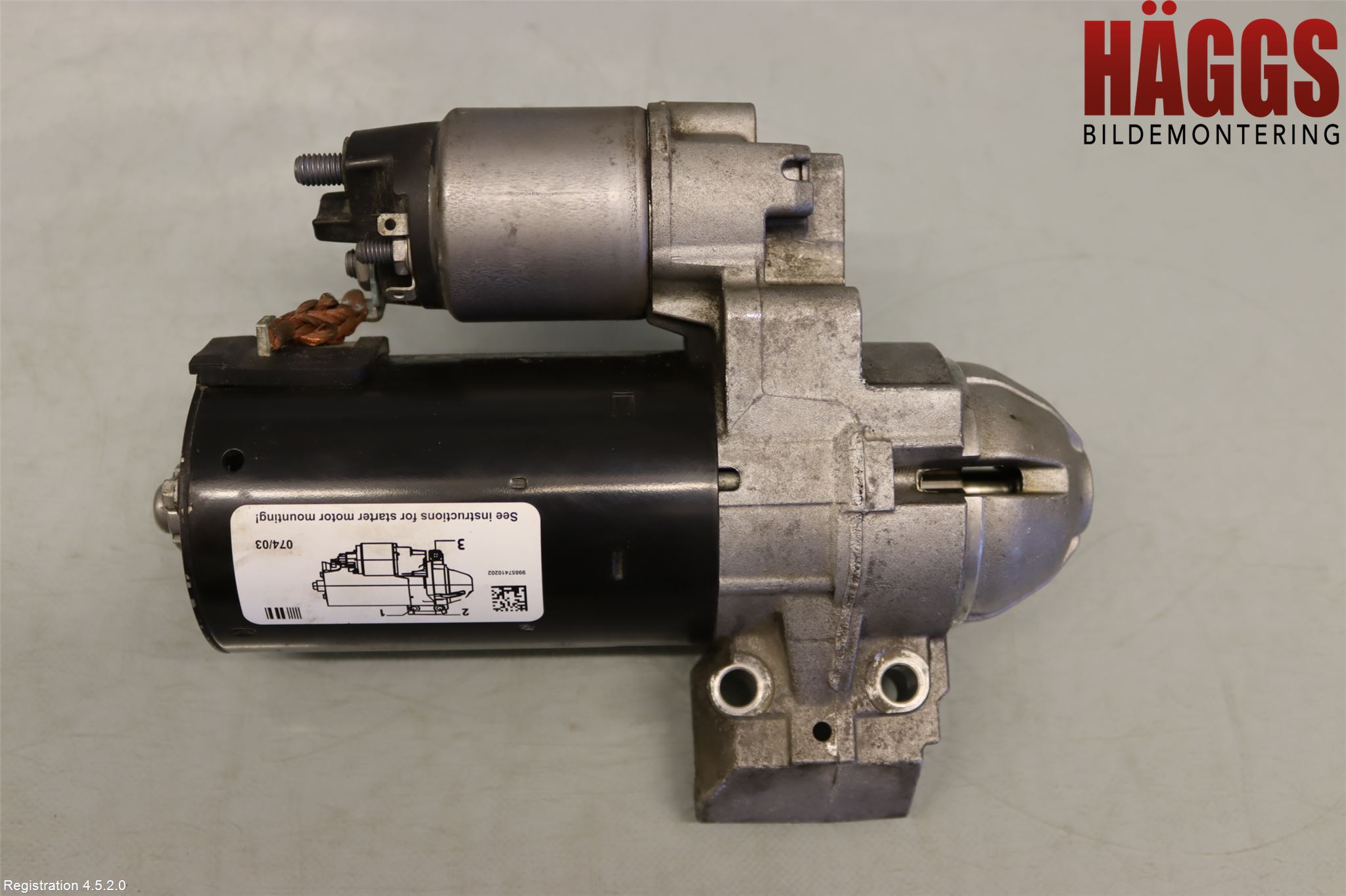 BMW 3 GT F34 13-19 Startmotor Diesel