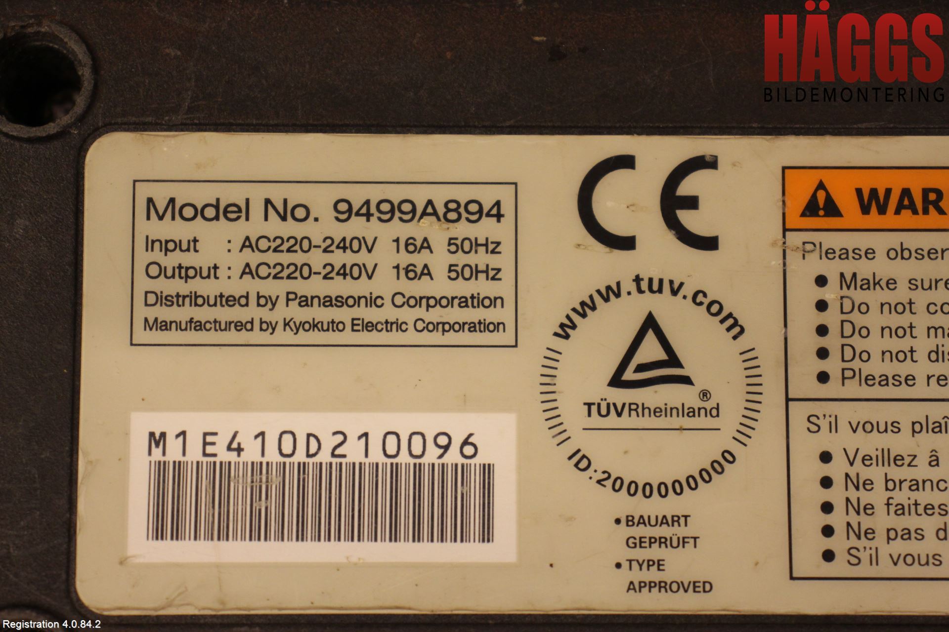 Peugeot iOn Batteriladdare Högspänning