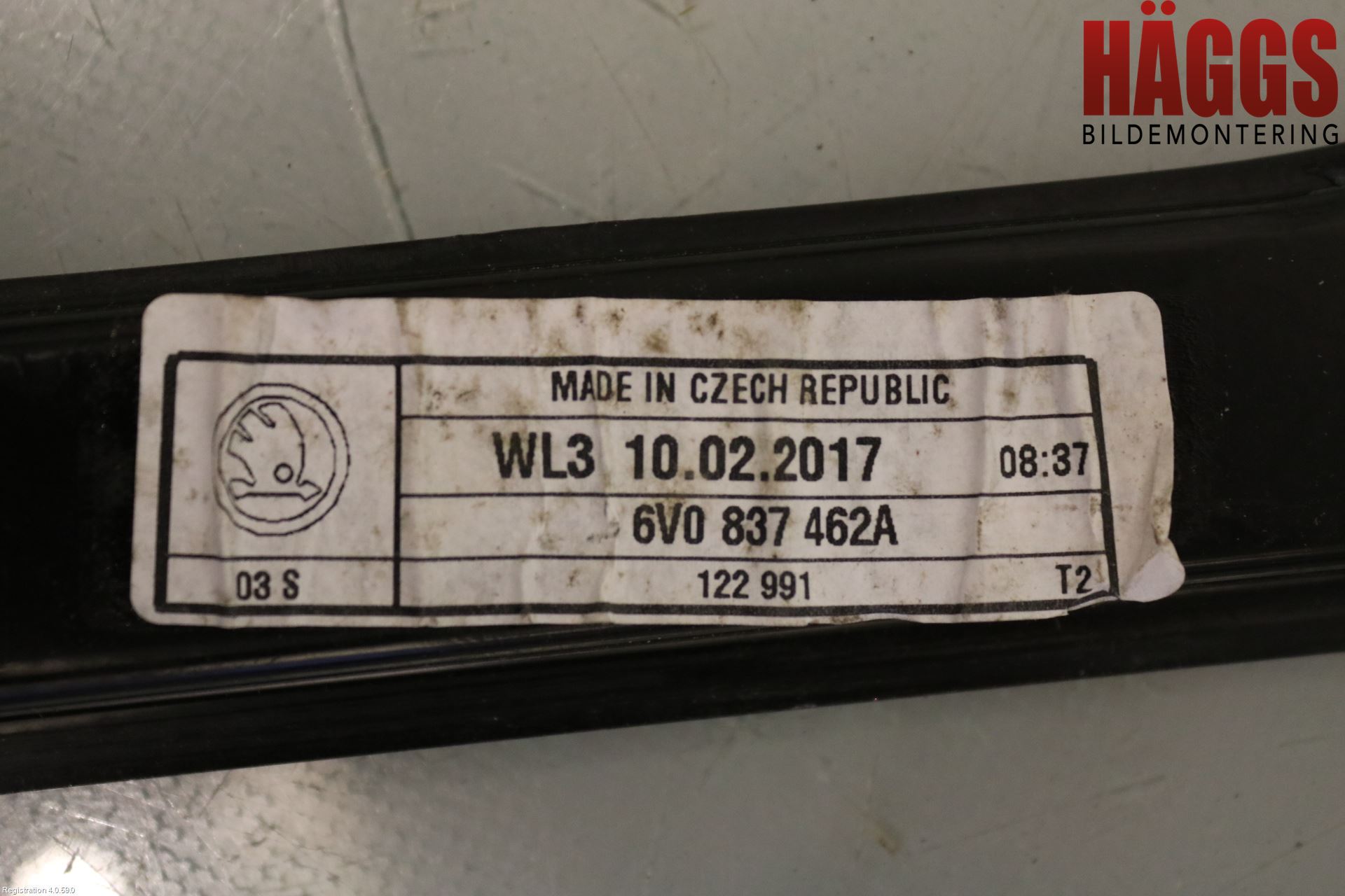 Skoda FABIA 15-21 Fönsterhissmekanism