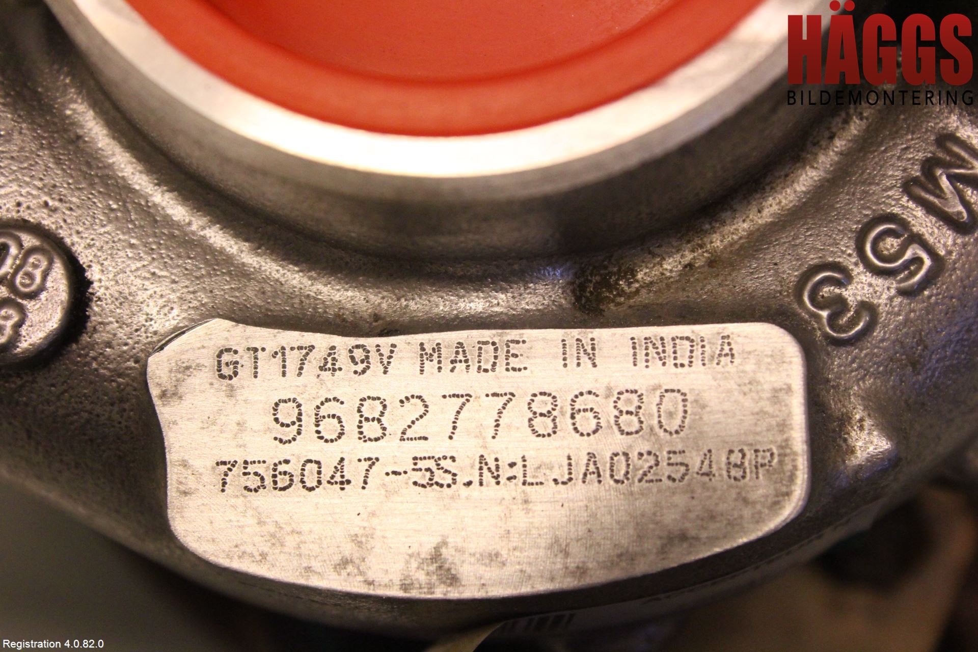 Peugeot 407 Turboaggregat