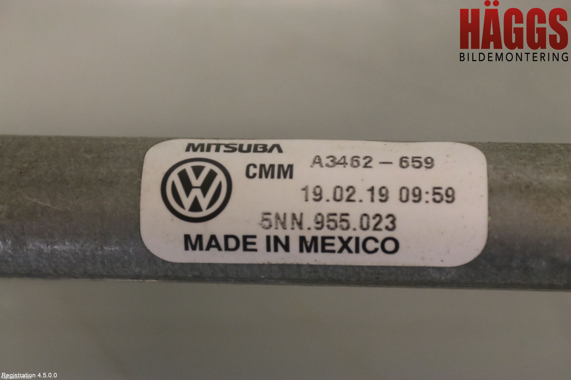 Volkswagen VW TIGUAN 16-24 Torkarmotor Vindruta