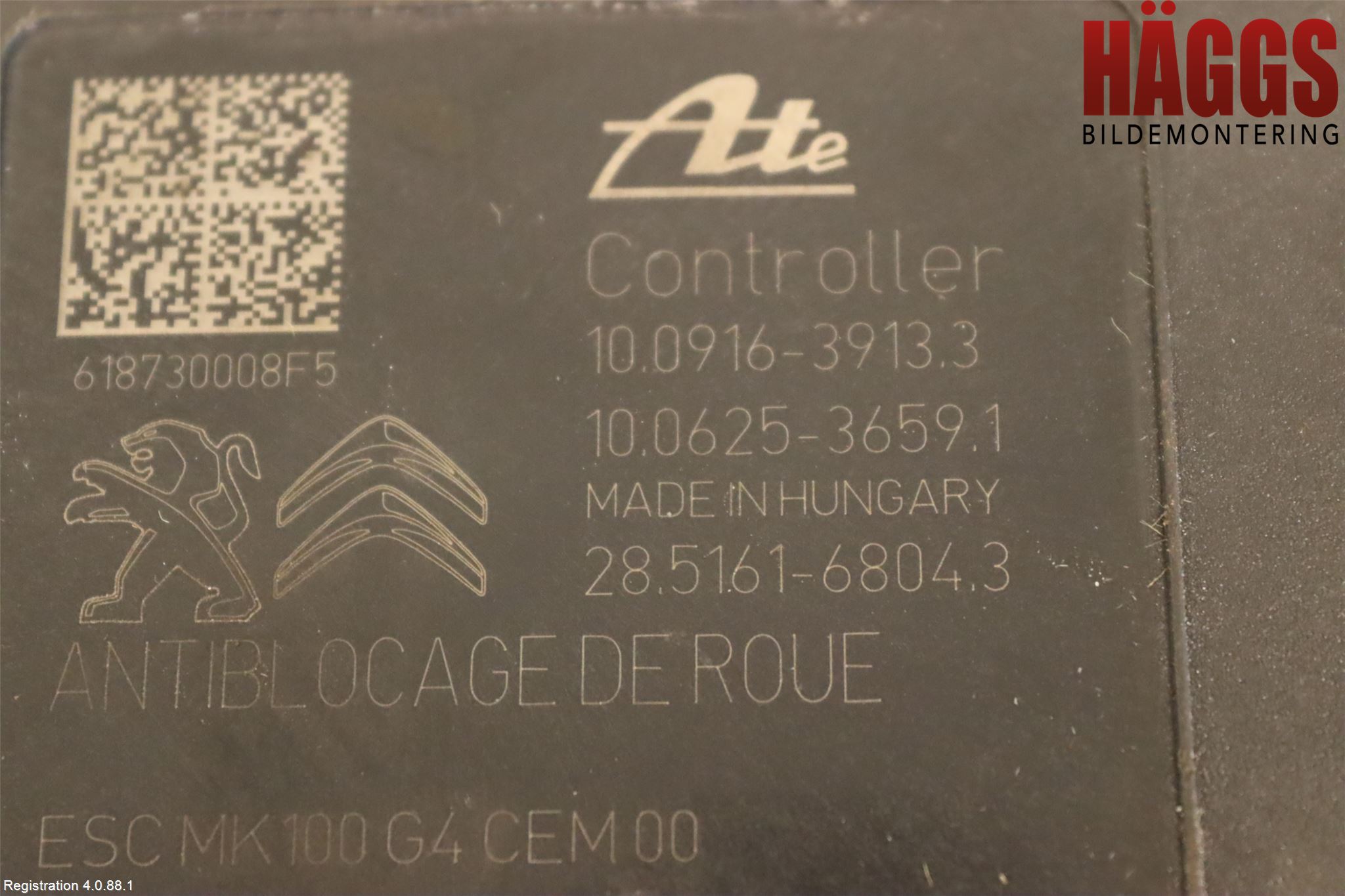 Peugeot 2008 13-20 Abs Hydraulaggregat