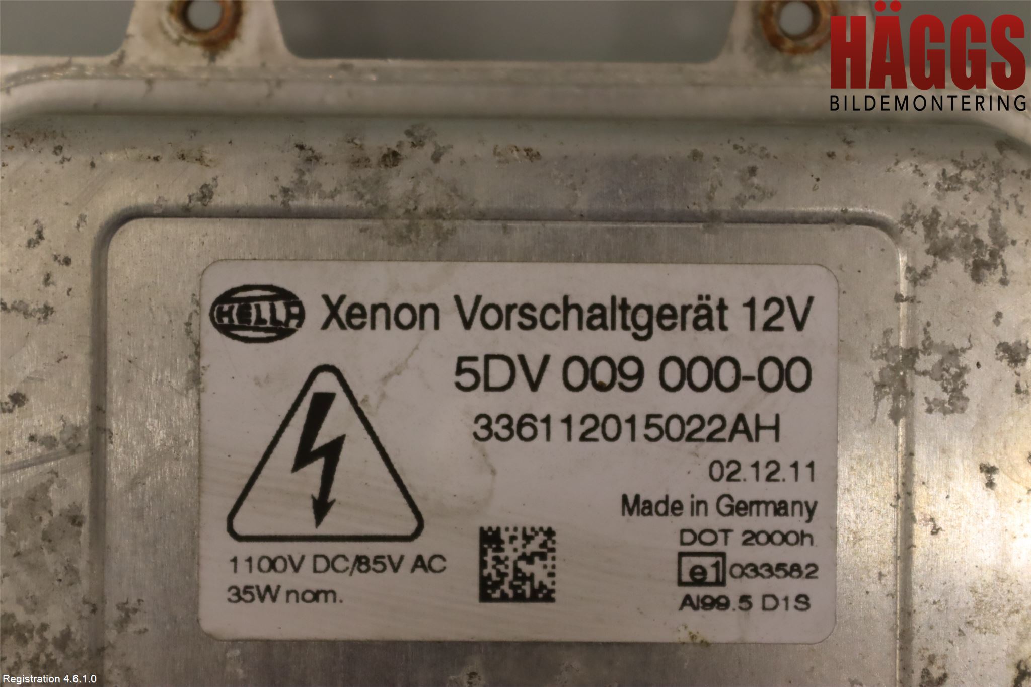 Ford S-MAX 06-15 Styrenhet Strålkastare