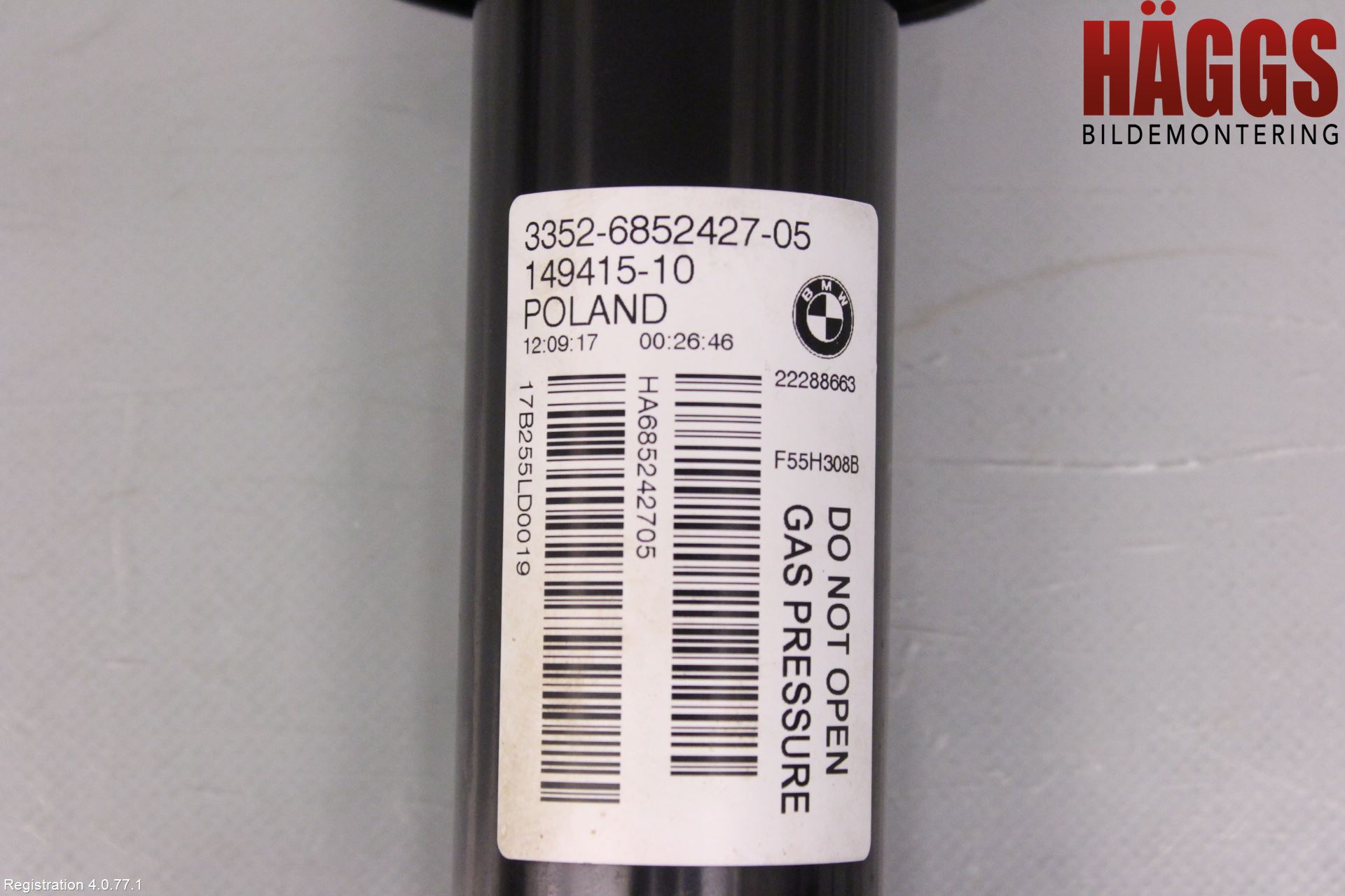 Mini ONE/COOPER 5DR F55 14-24 Stötdämpare Bak