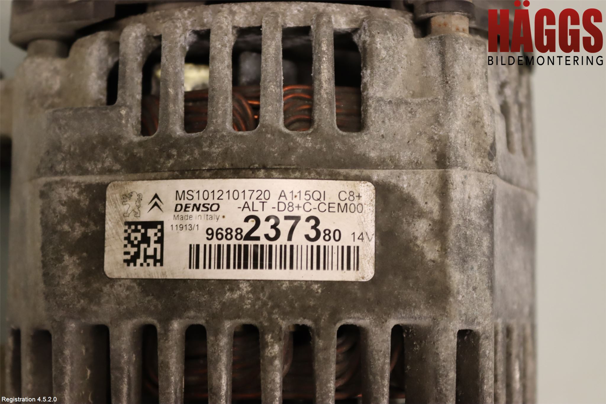 Peugeot 208 12-15 Generator