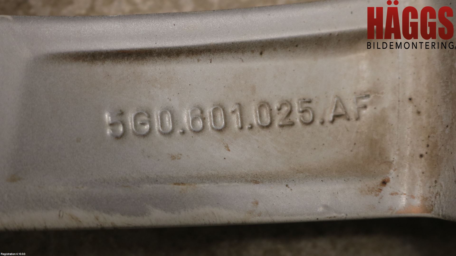 Volkswagen VW GOLF / E-GOLF VII 13-20 Fälg Aluminium