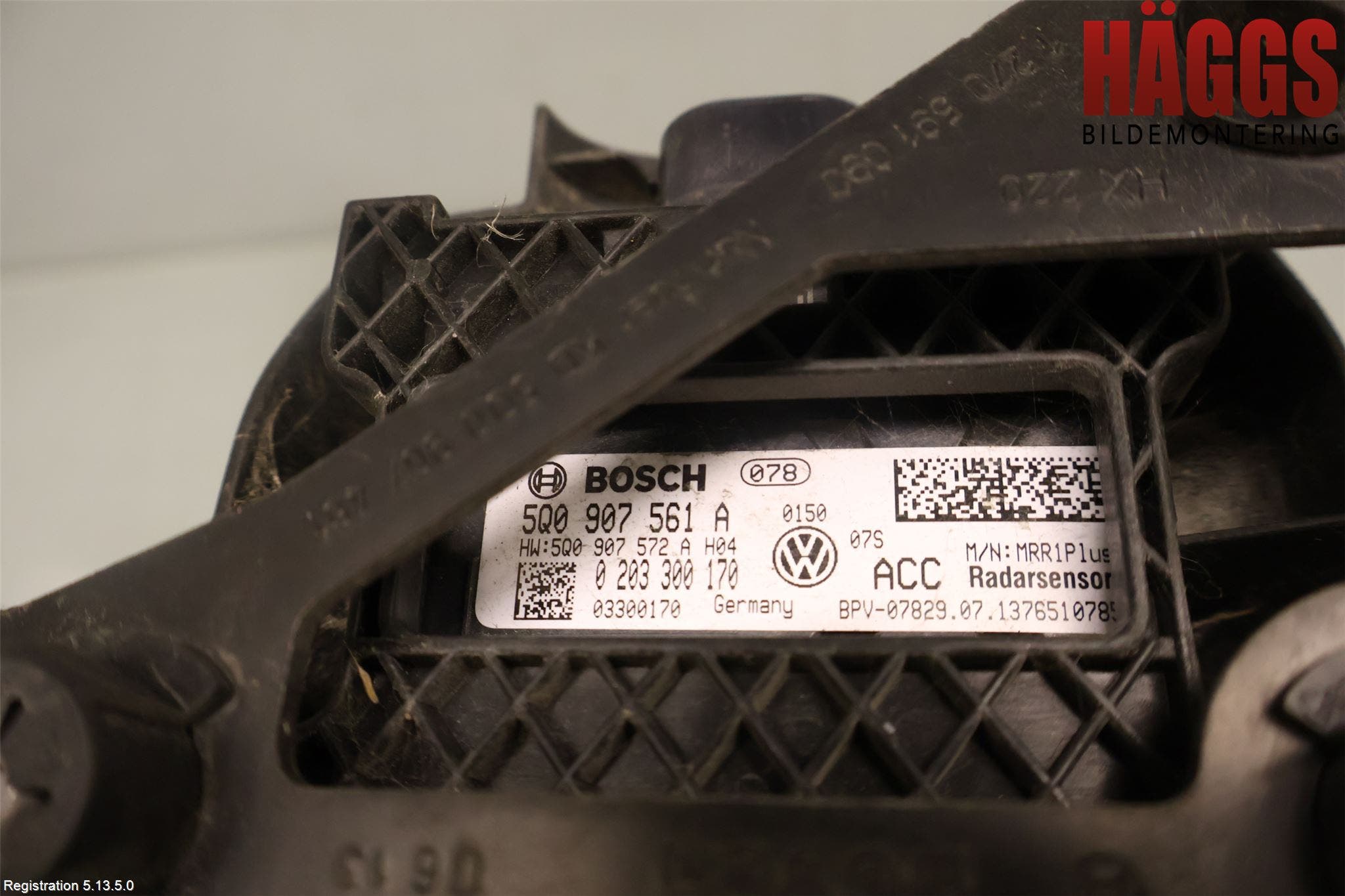 Volkswagen VW GOLF / E-GOLF VII 13-20 Sensor Adaptiv Farthållare