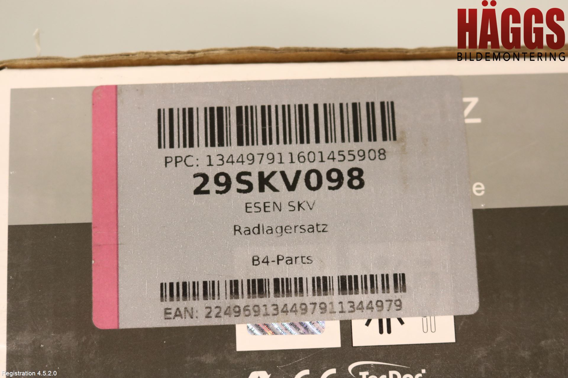 Audi A6/S6     05-11 Hjullager-Sats