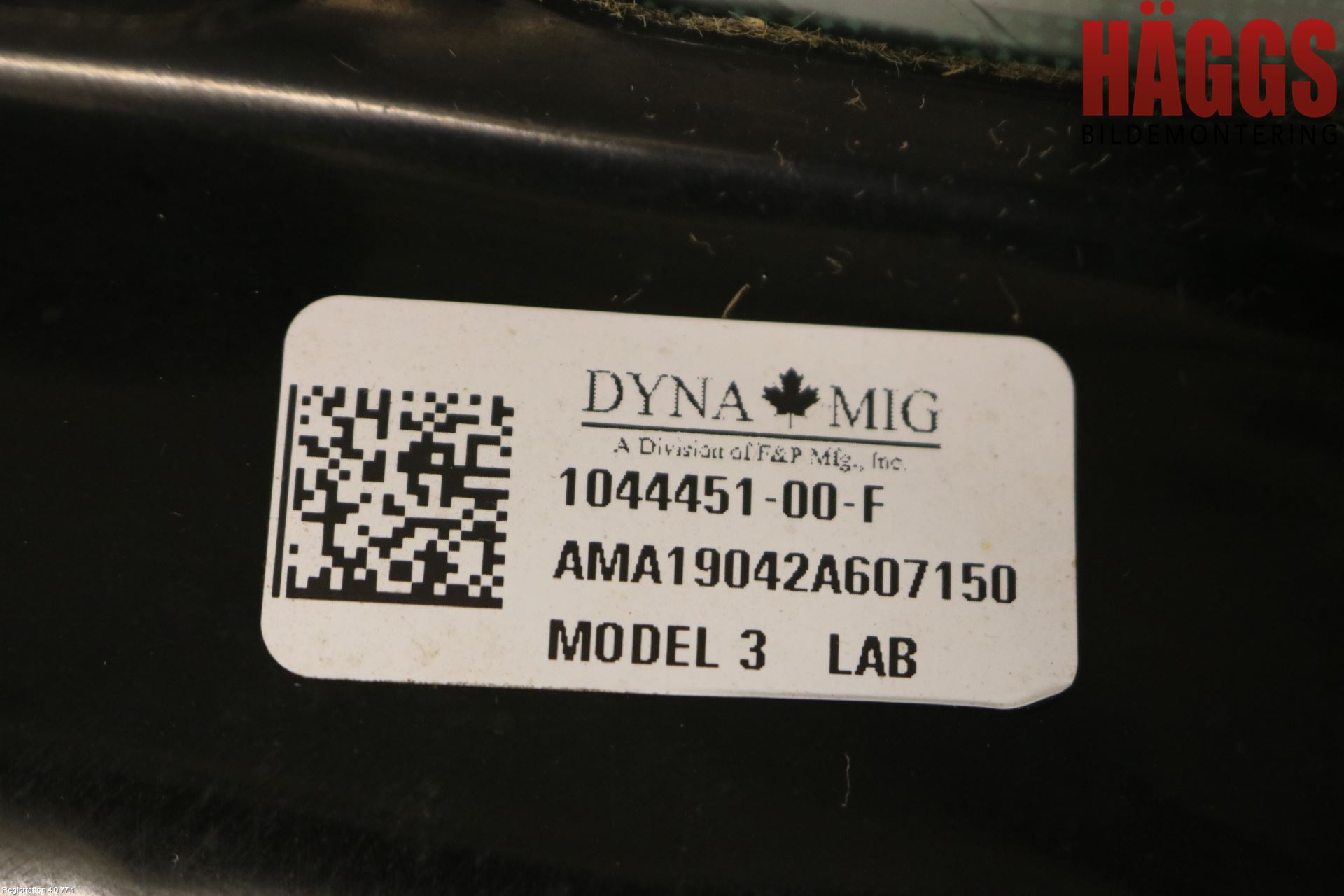 Tesla MODEL 3 17- Bärarm Bak Vänster