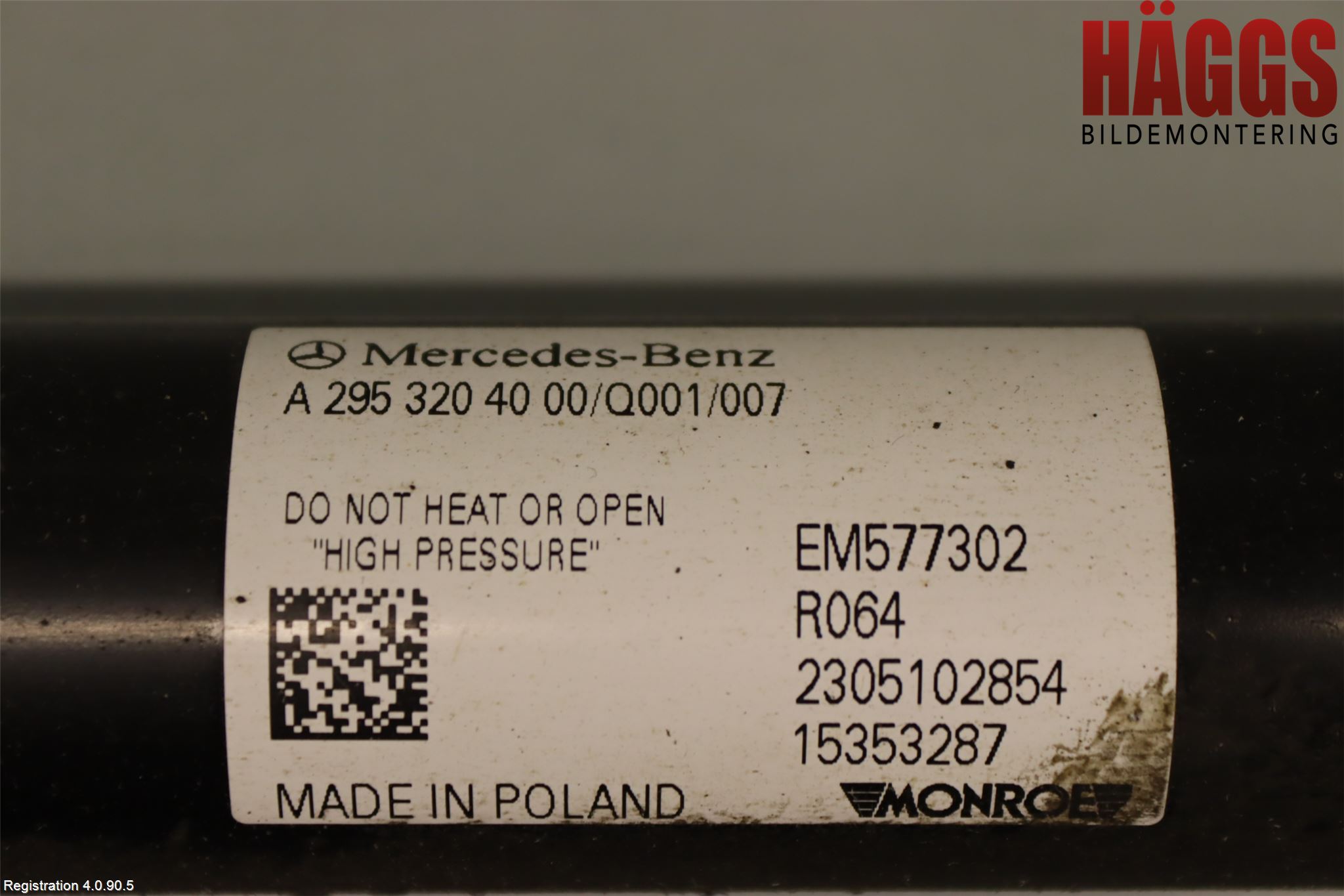 Mercedes-Benz MB EQE (V295) 22- Stötdämpare Bak