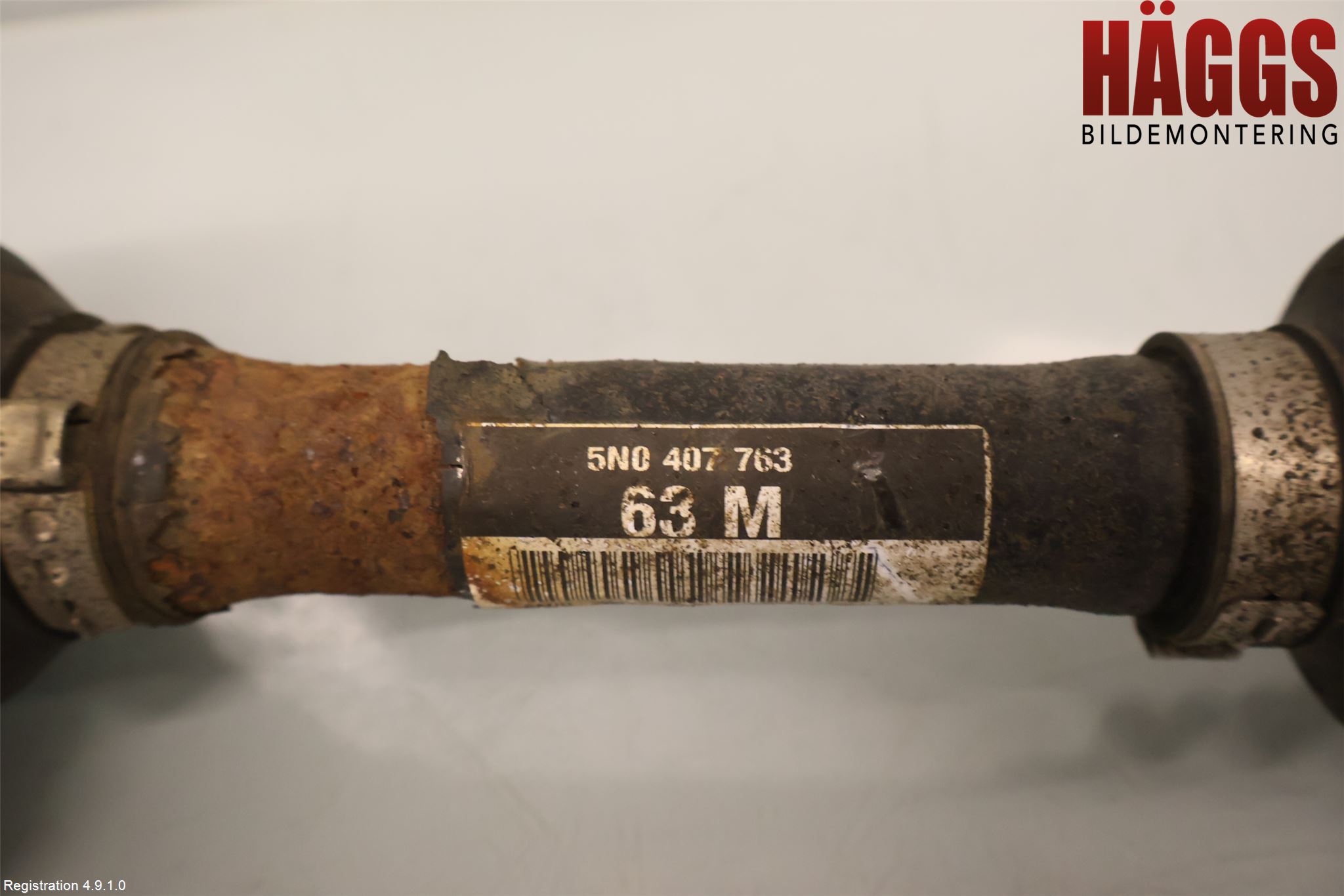 Volkswagen VW TIGUAN 07-16 Drivaxel Fram Vänster