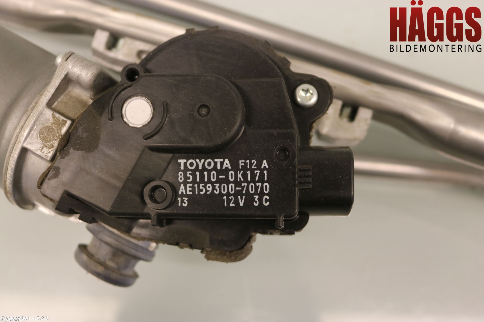 Toyota HILUX 16- Torkarmotor Vindruta