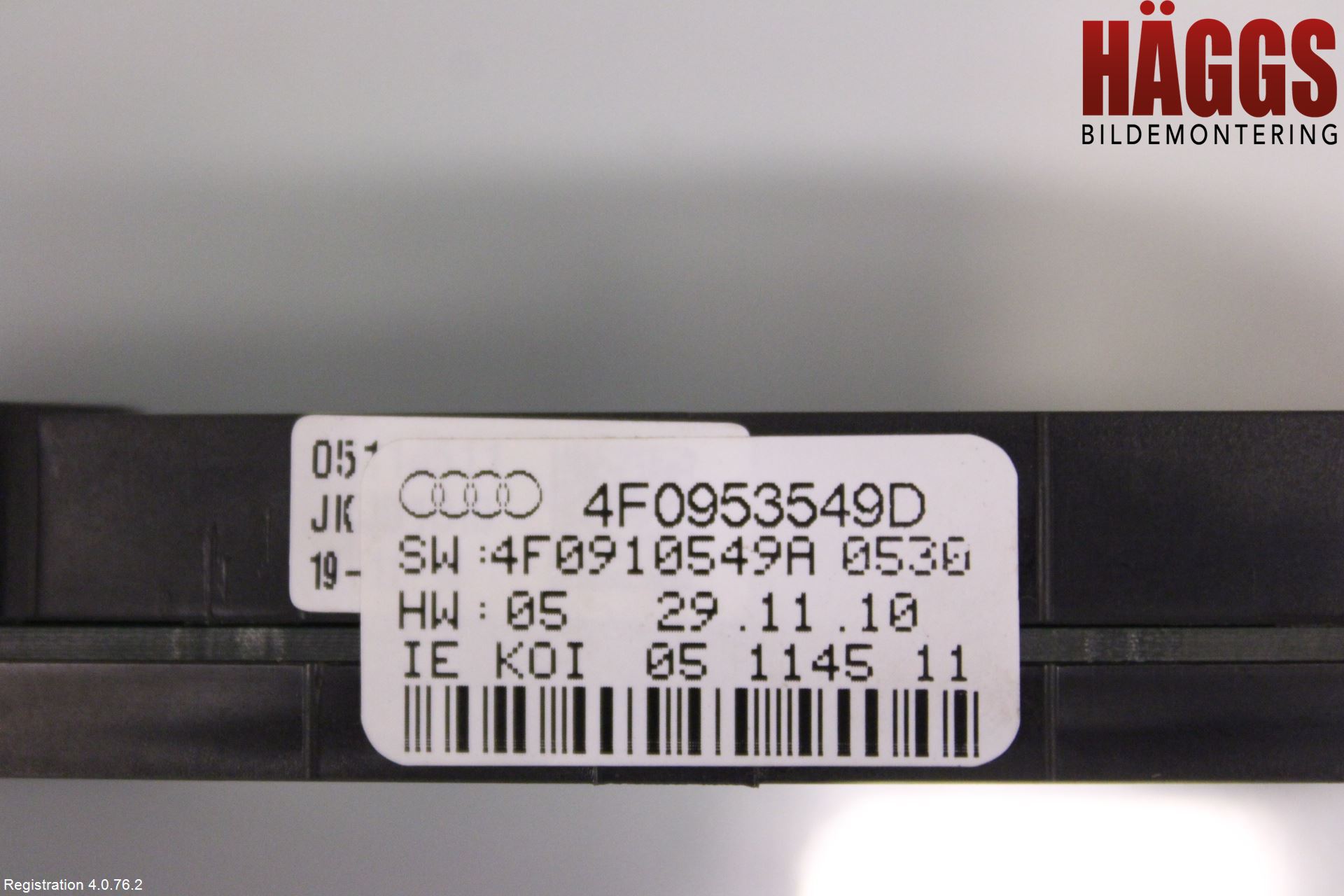 Audi Q7/SQ7 Spak Konsoll-Fäste