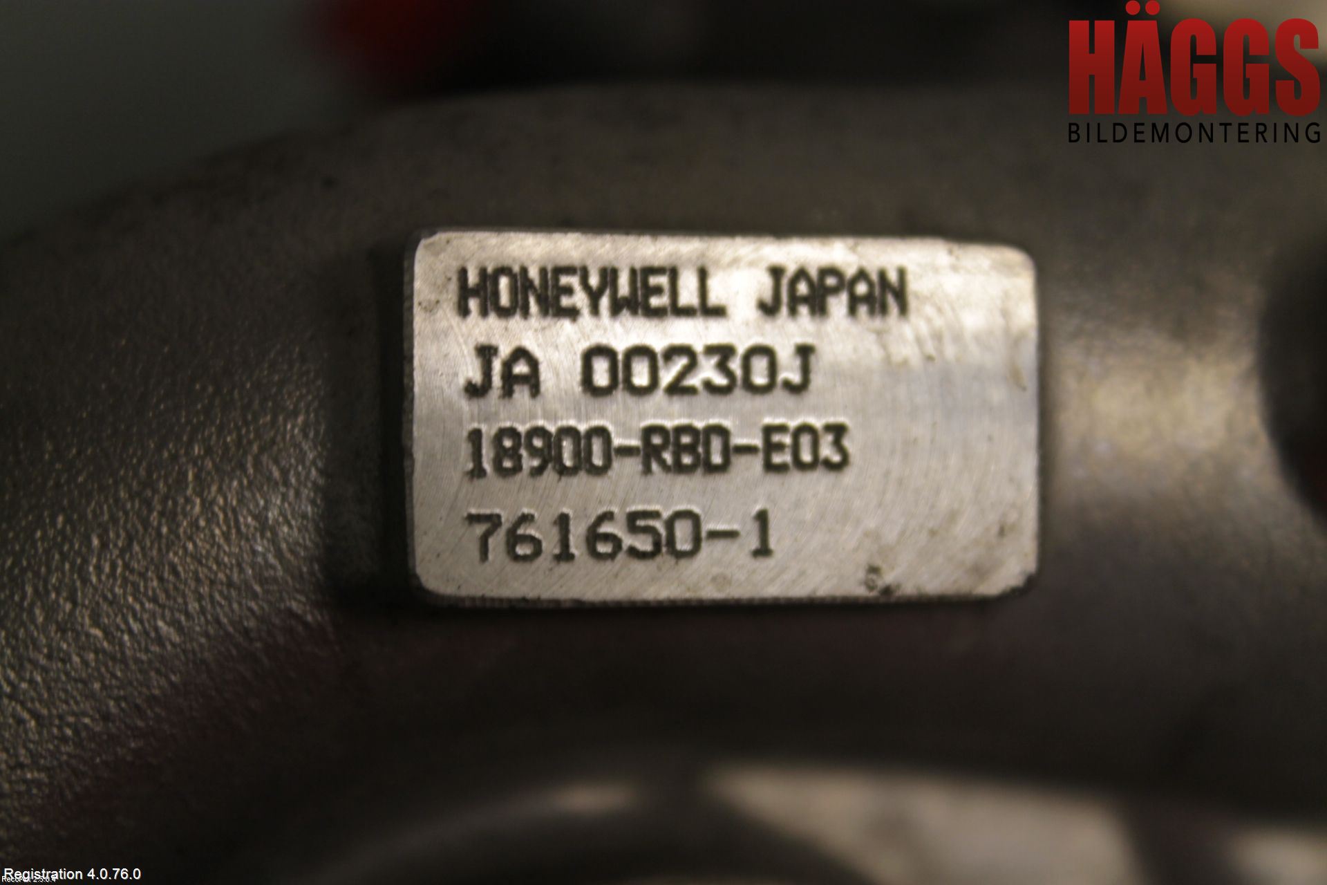 Honda ACCORD    03-07 Turboaggregat