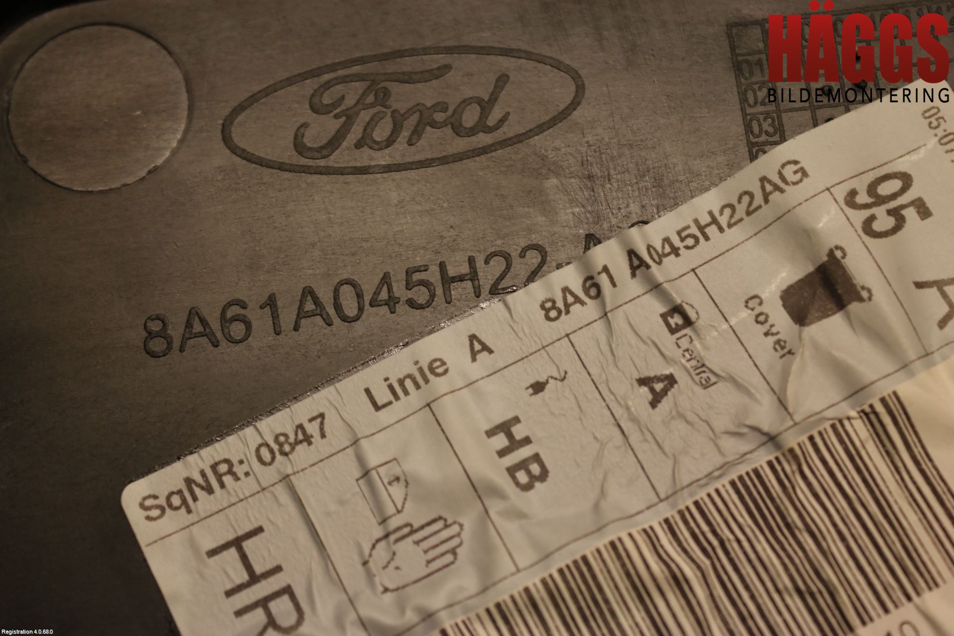 Ford FIESTA 09-12 Dörr Deformationselement