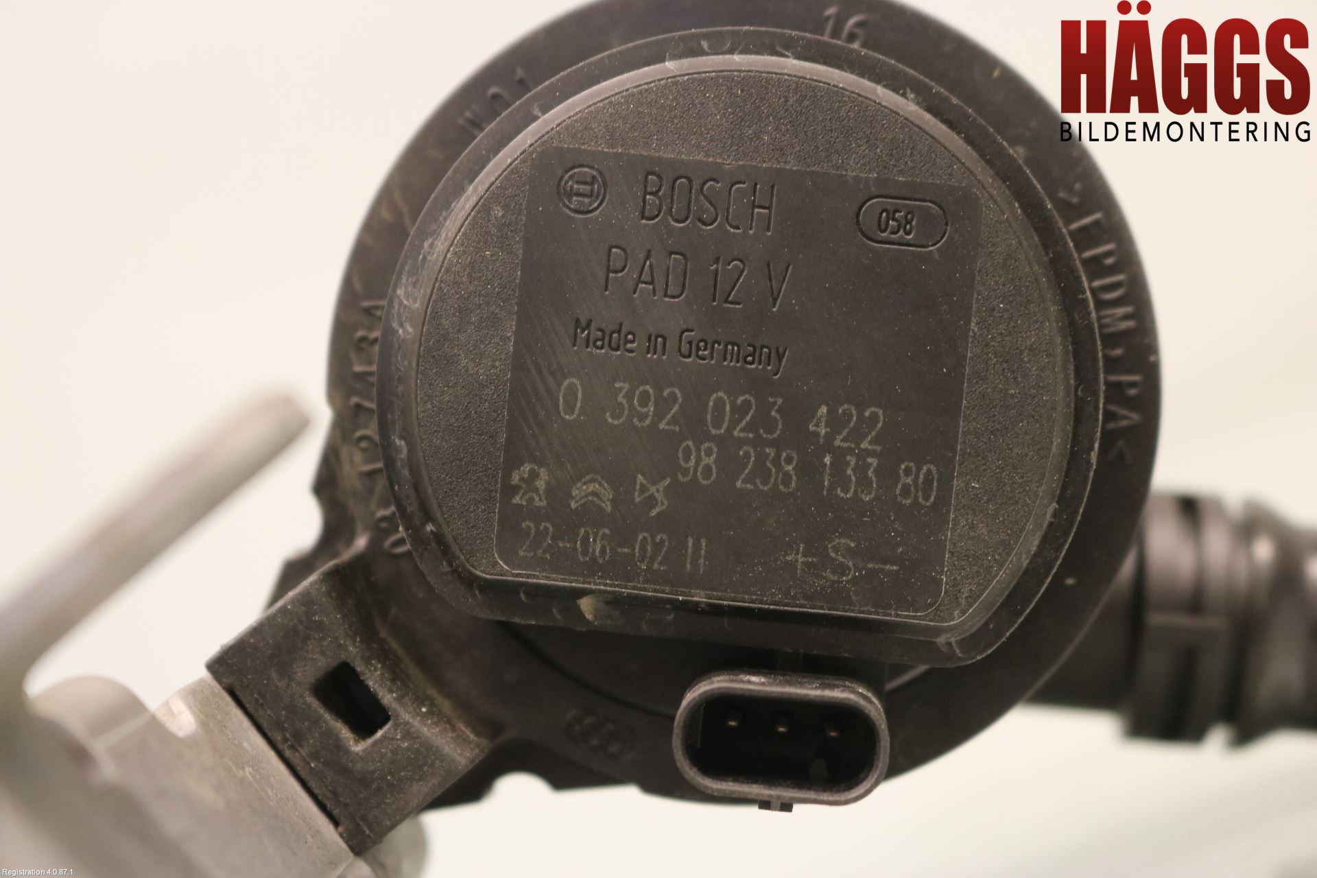 Peugeot 508 19- Värme Cirkulationspump