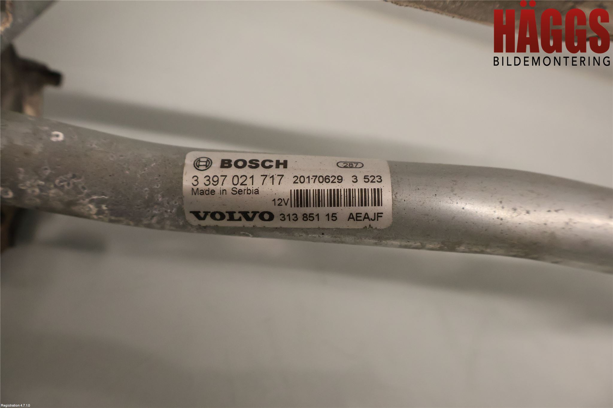 Volvo V90 17->> Torkarmotor Vindruta