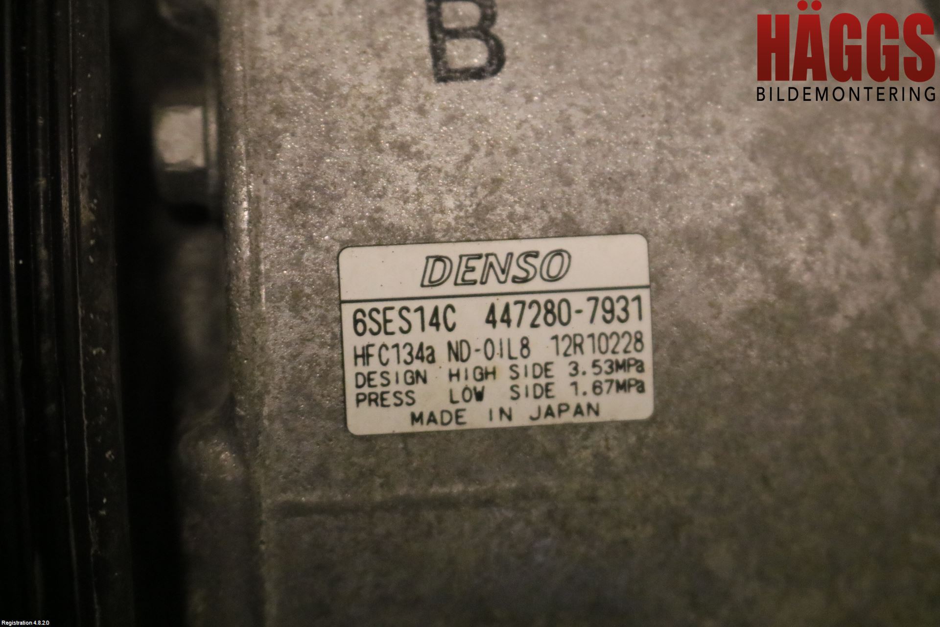 Toyota RAV4 13-18 Ac Kompressor