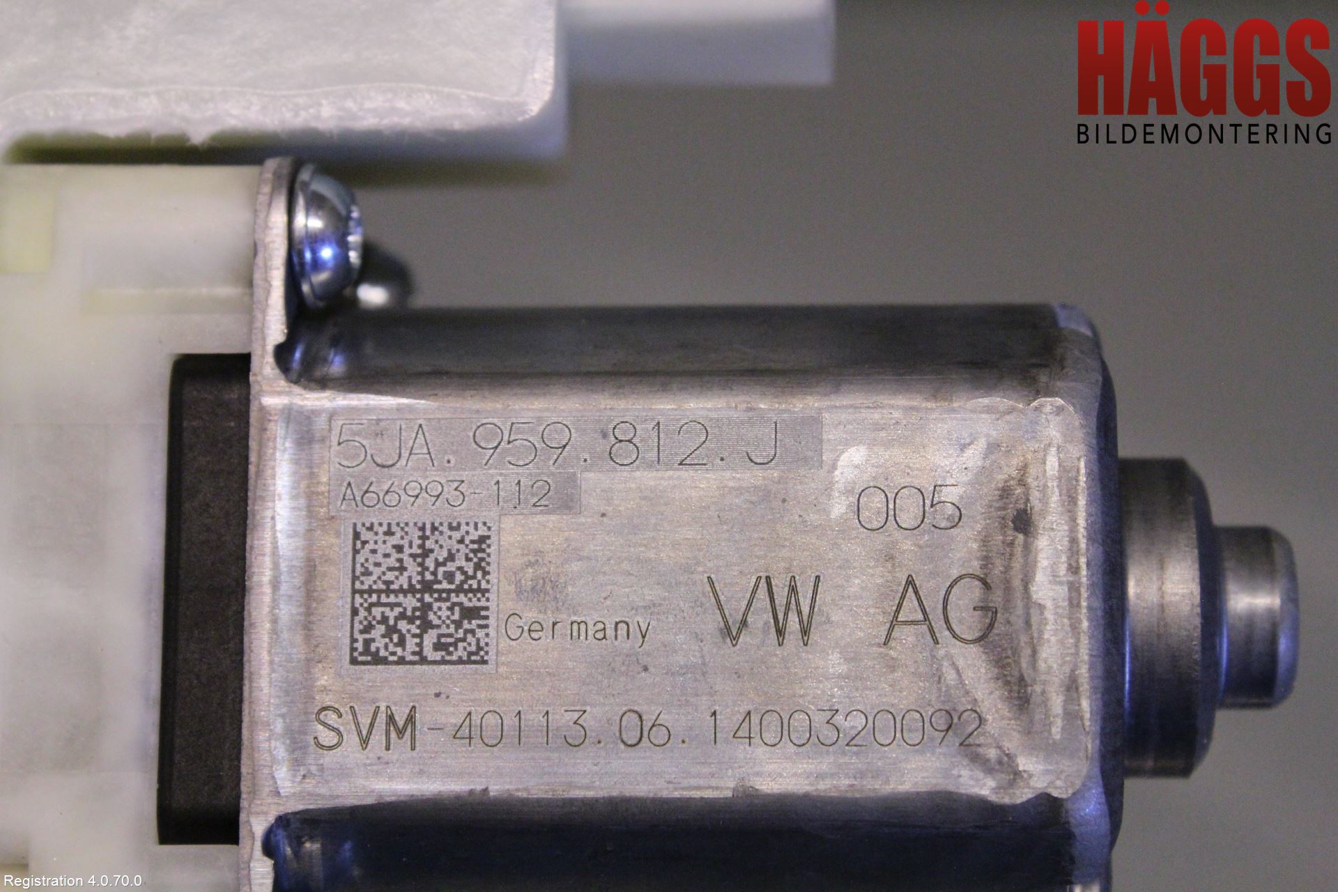 Skoda RAPID Fönsterhissmotor