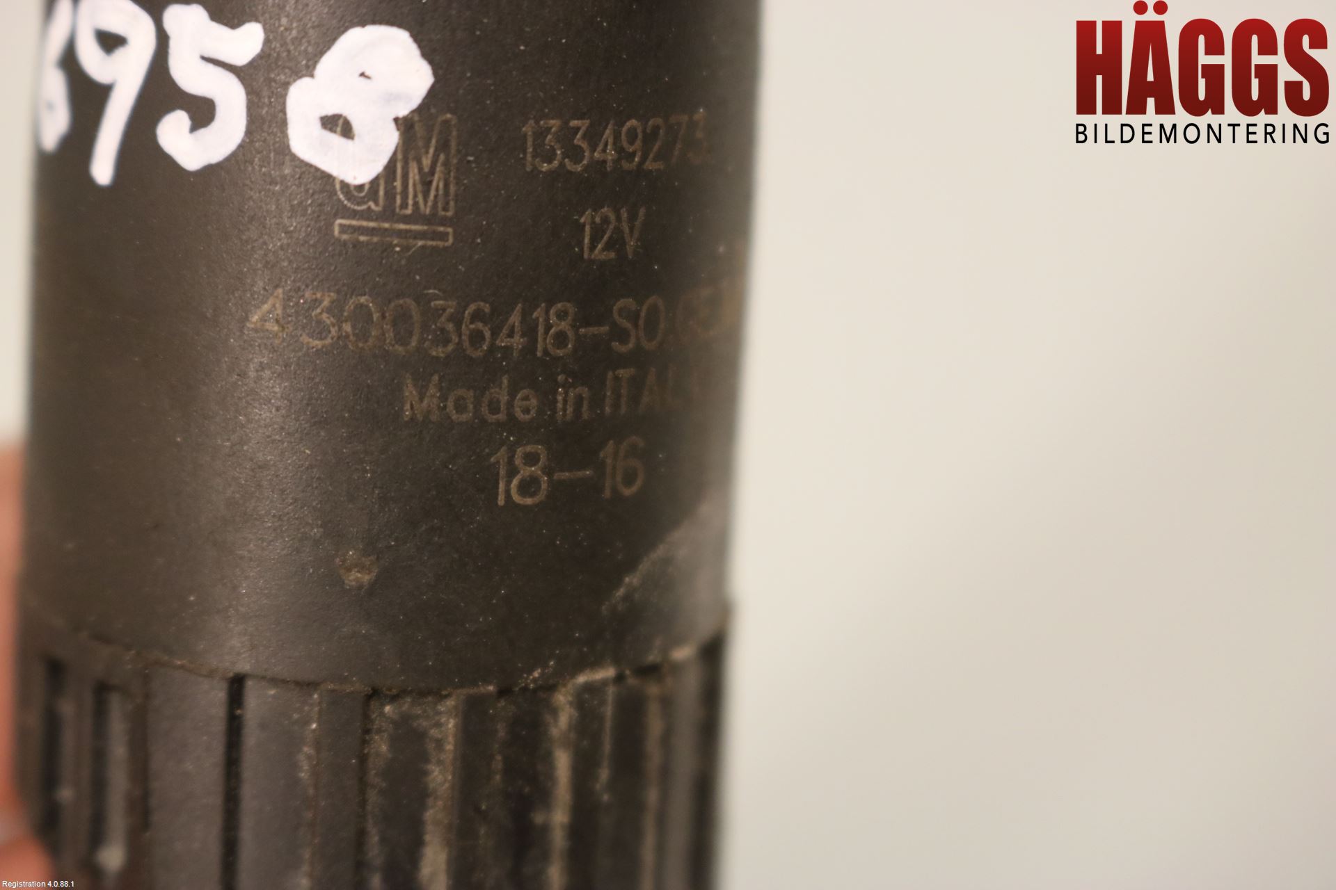 Opel ASTRA K 16-22 Spolarpump Vindruta