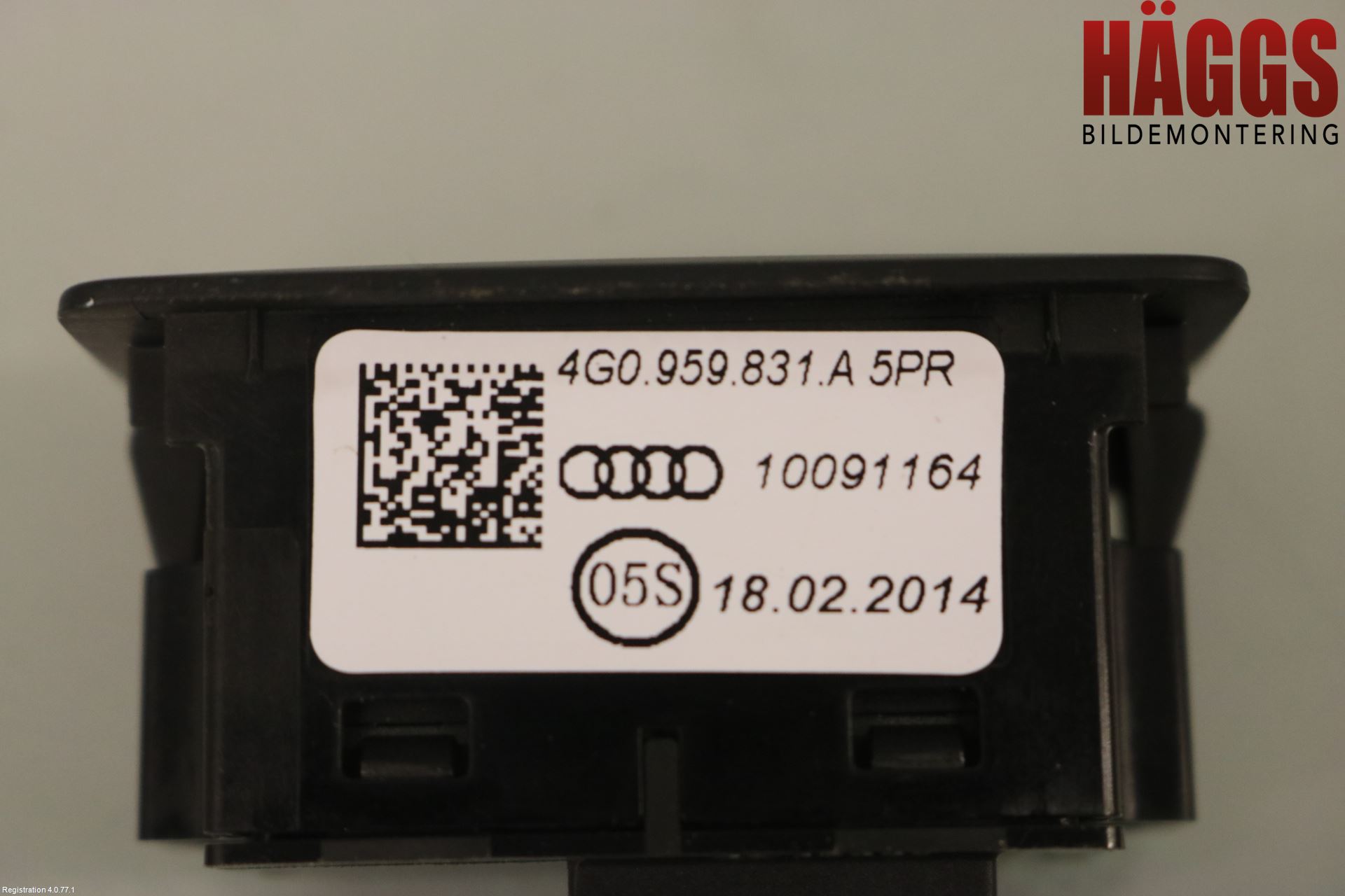 Audi Q5 09-16 Strömställare Baklucka