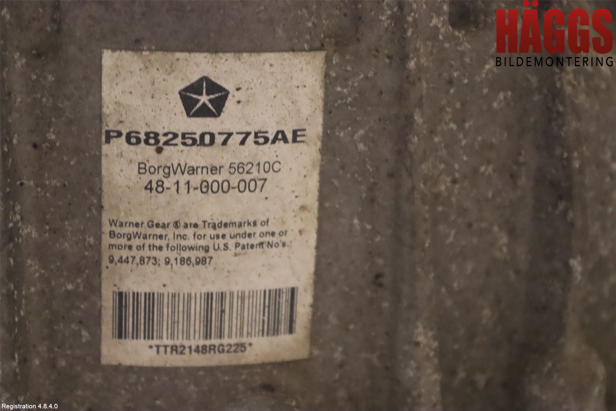 Dodge PICK UP RAM 81- Växel Fördelningslåda