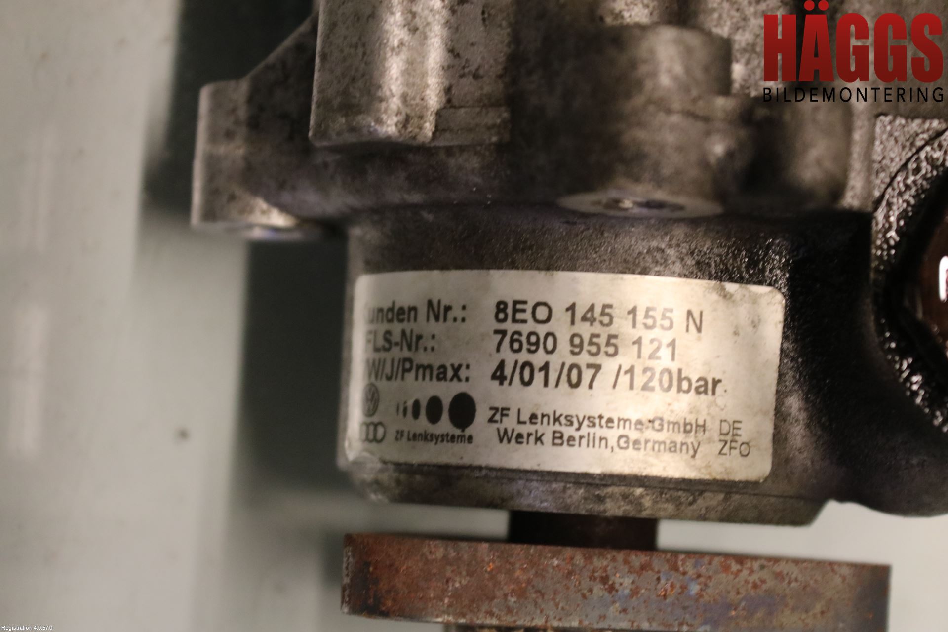 Audi A4/S4 05-07 Styrservopump