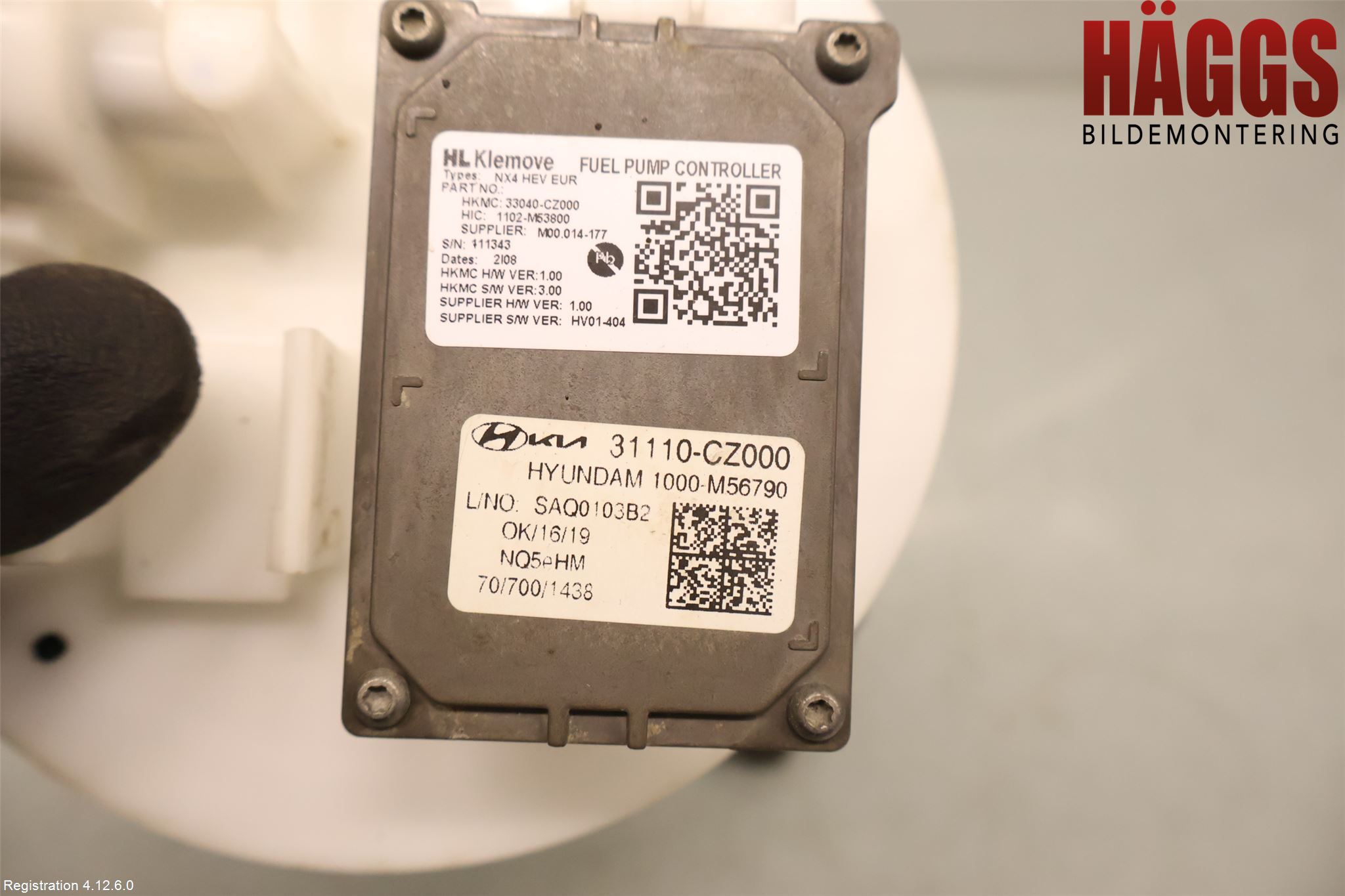 Hyundai TUCSON 05- Bränslepump El