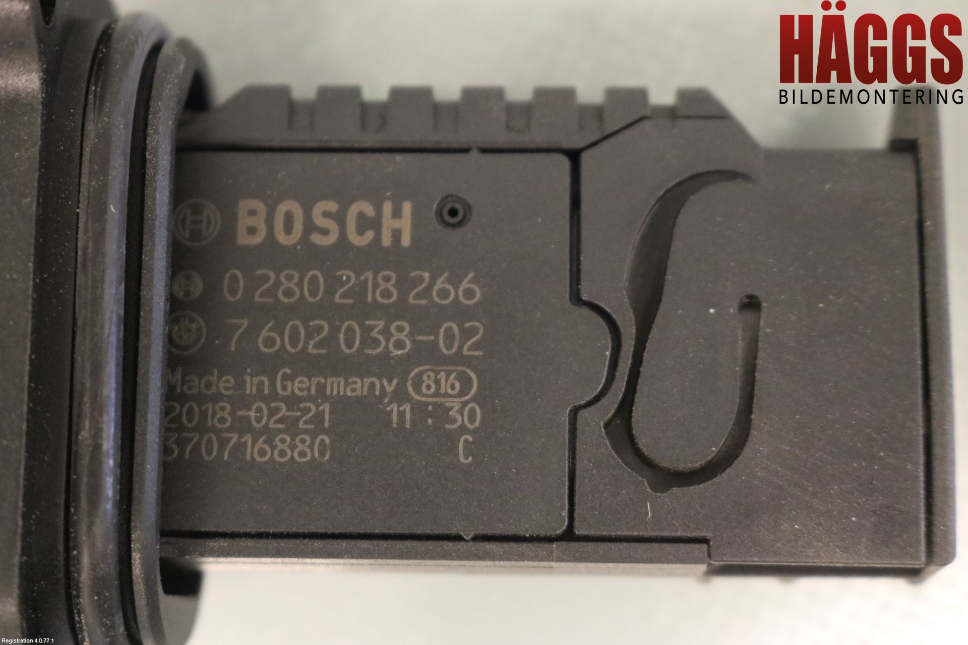 BMW 1 F20/F21 11-19 Injluftmassamätare