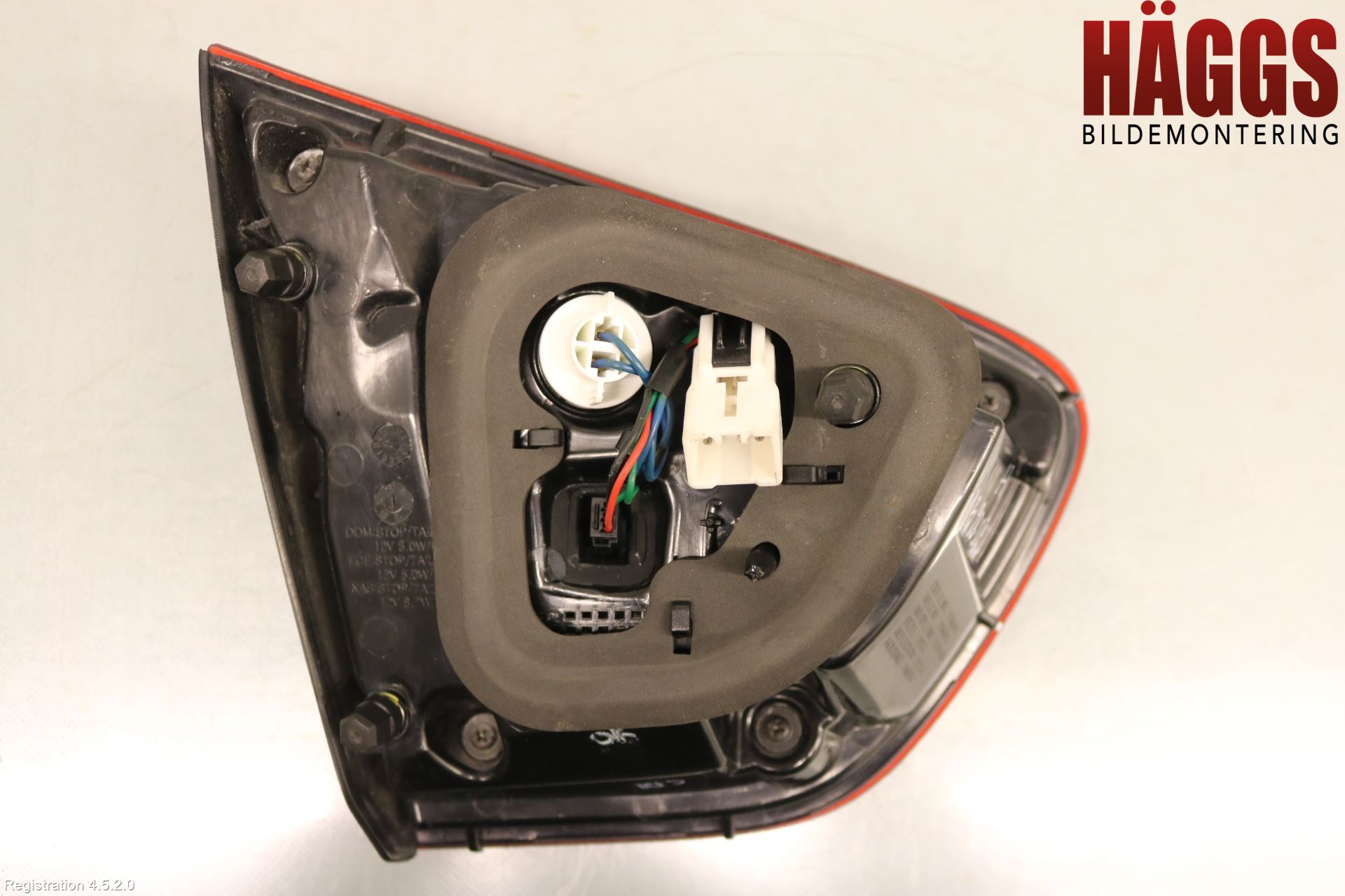 Kia RIO 12-16 Bakljus Lucka Hö