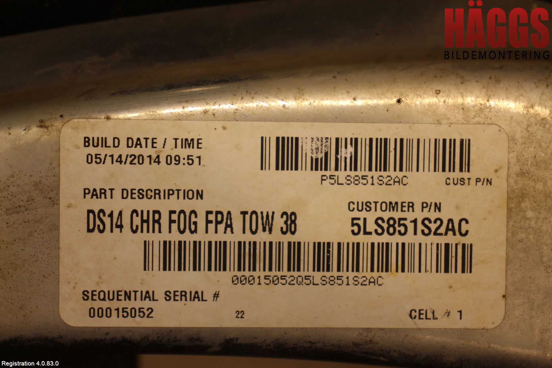 Dodge PICK UP RAM 81- Stötfångarbeklädnad Fram