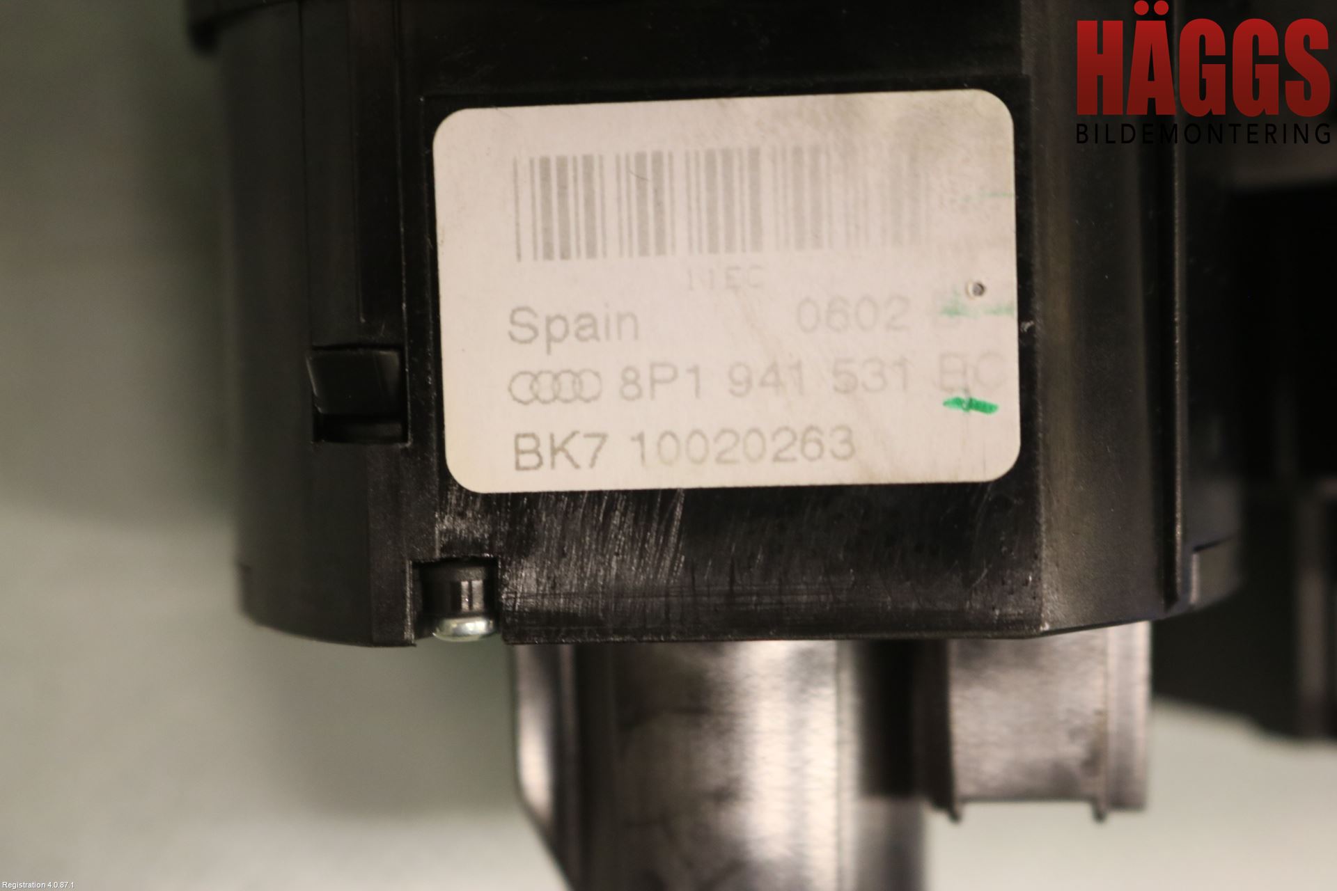 Audi A3/S3 05-13 Strömställare Ljus