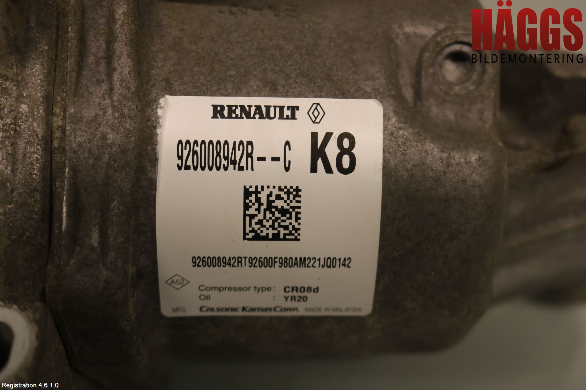 Renault EXPRESS 21- Ac Kompressor