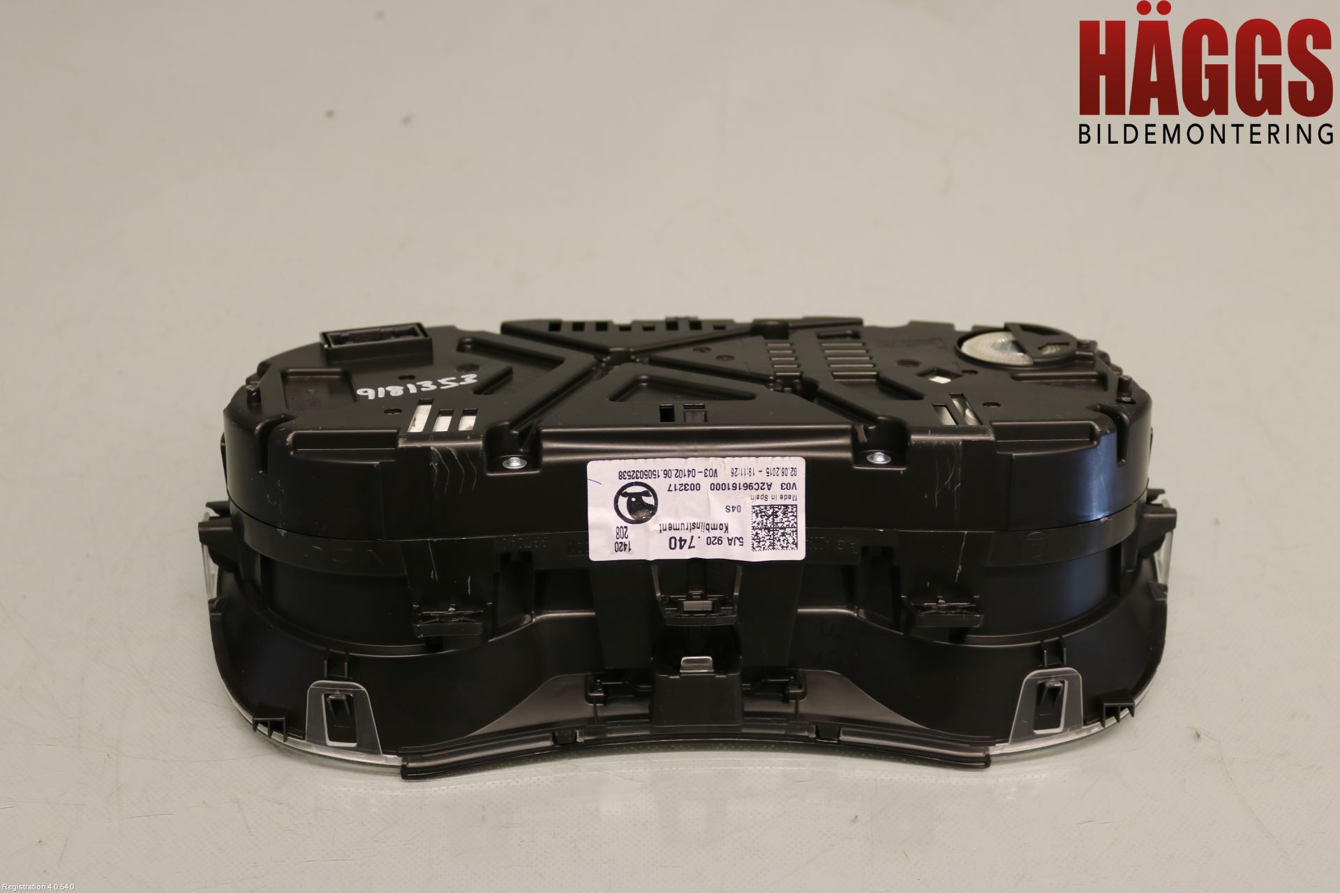 Skoda RAPID Instrument Komb