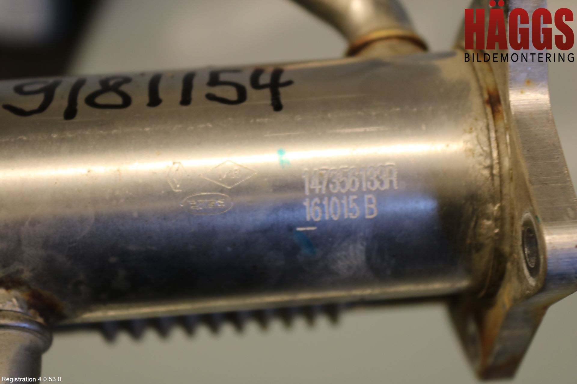 Dacia DOKKER 13- Avgaskylare