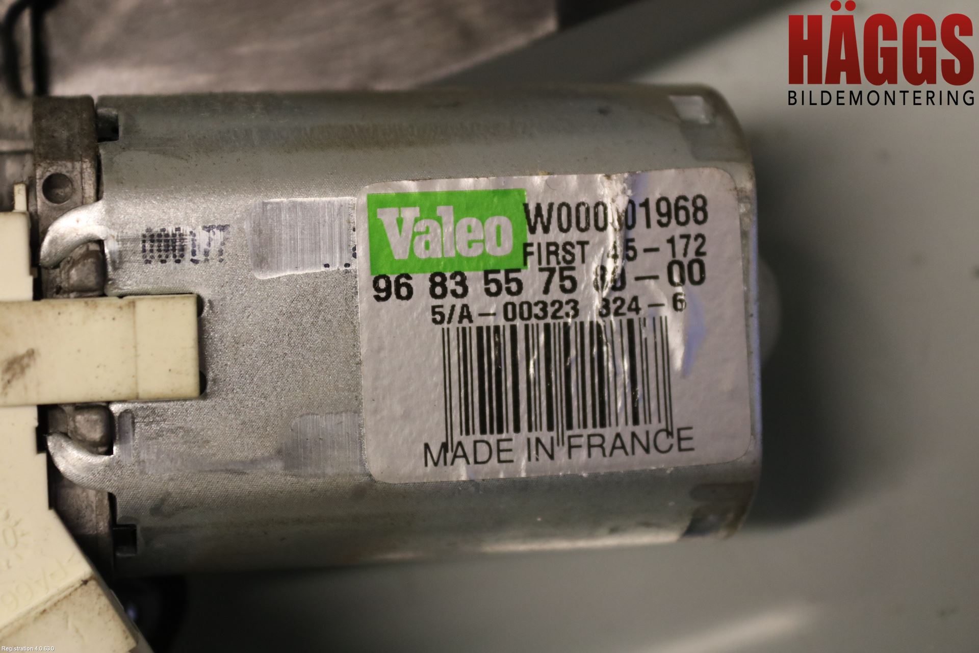 Citroen C3 05-10 Torkarmotor Baklucka