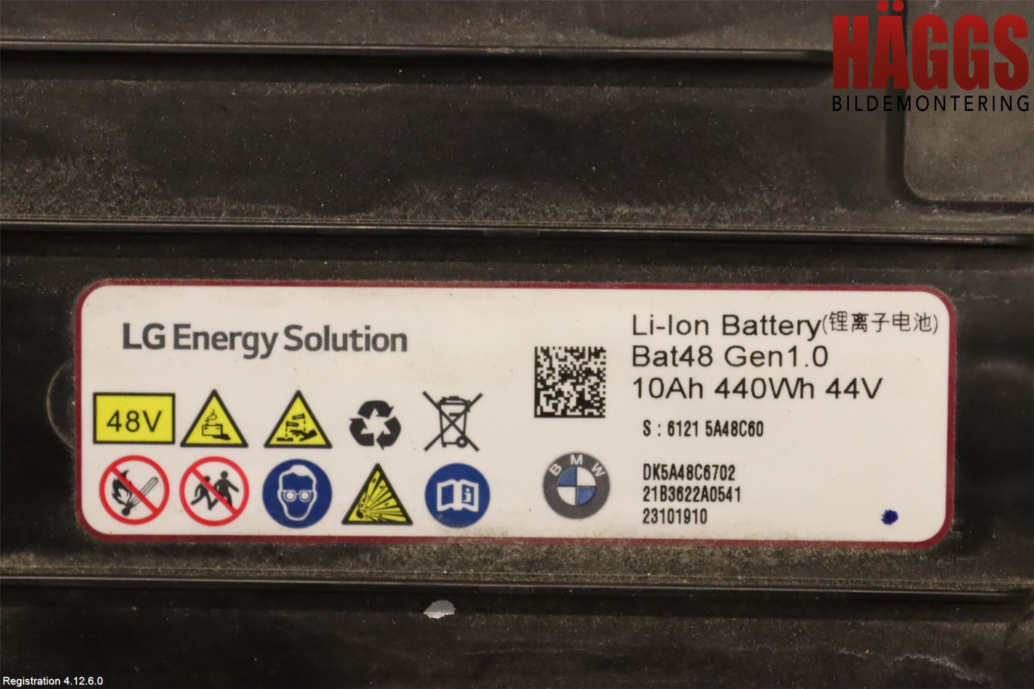 BMW X4 G02 18- Batteri Högspänning