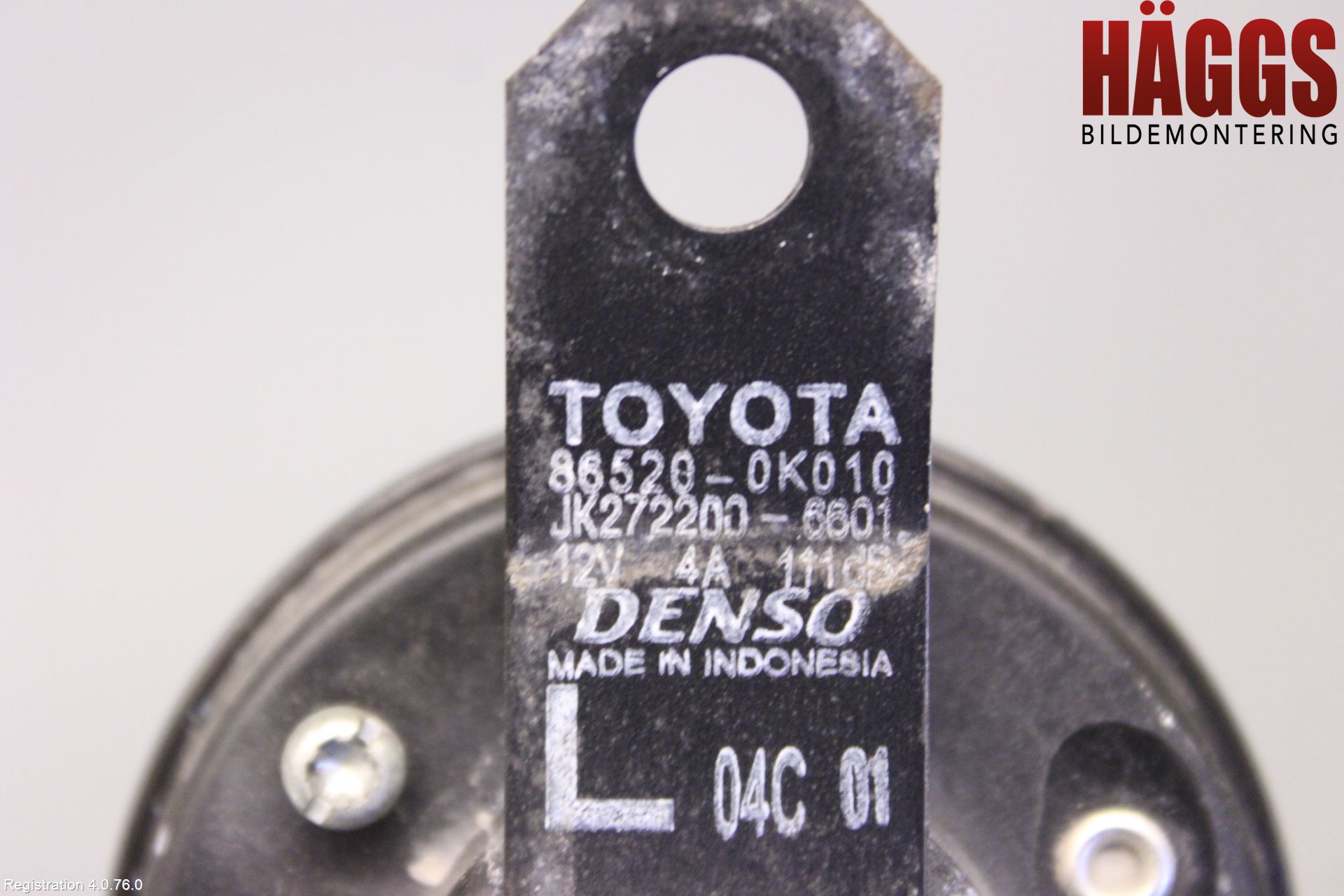 Toyota HILUX 16- Signalhorn