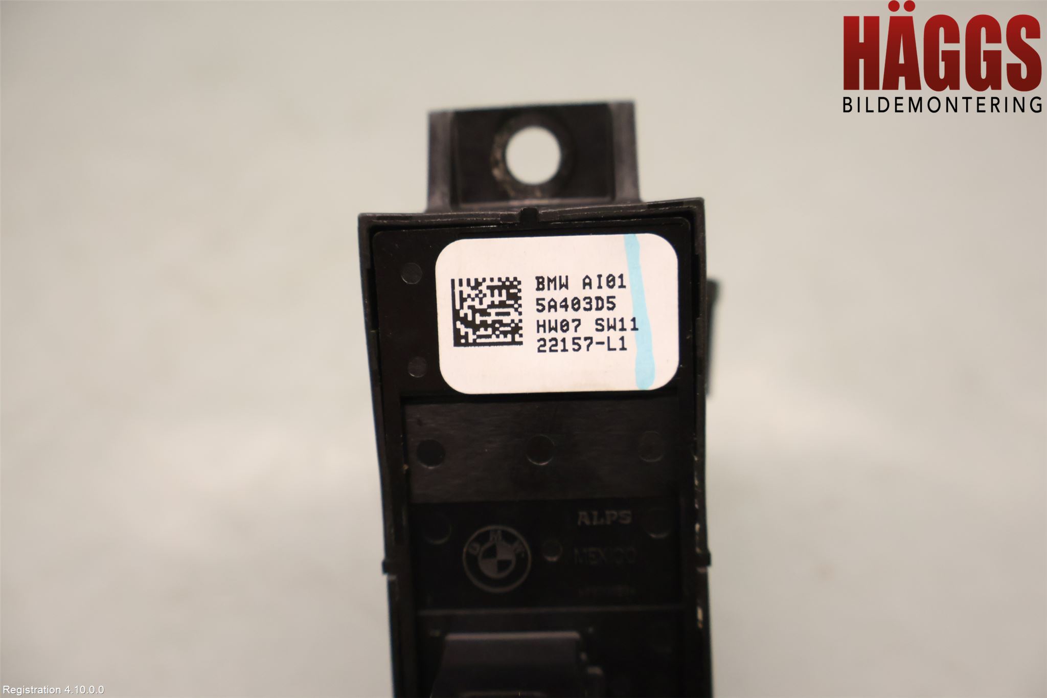 BMW 5 G30/G31/F90 17-23 Strömställare Parkeringsbroms