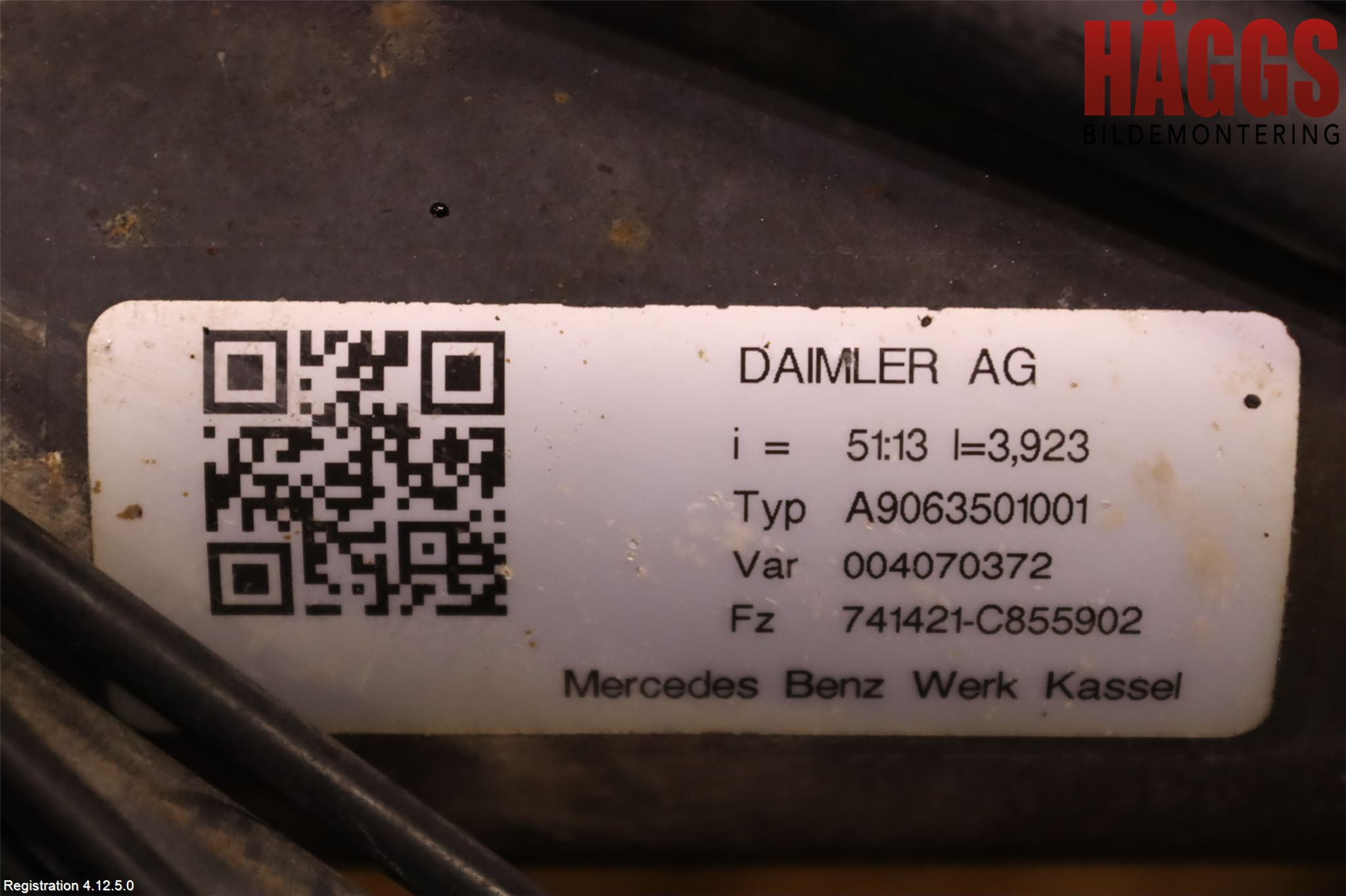 Volkswagen VW CRAFTER 06-16 Bakaxel