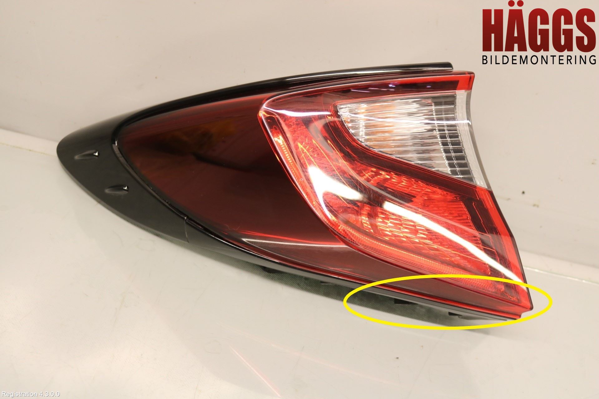 Toyota C-HR 16-23 Bakljus Vänster